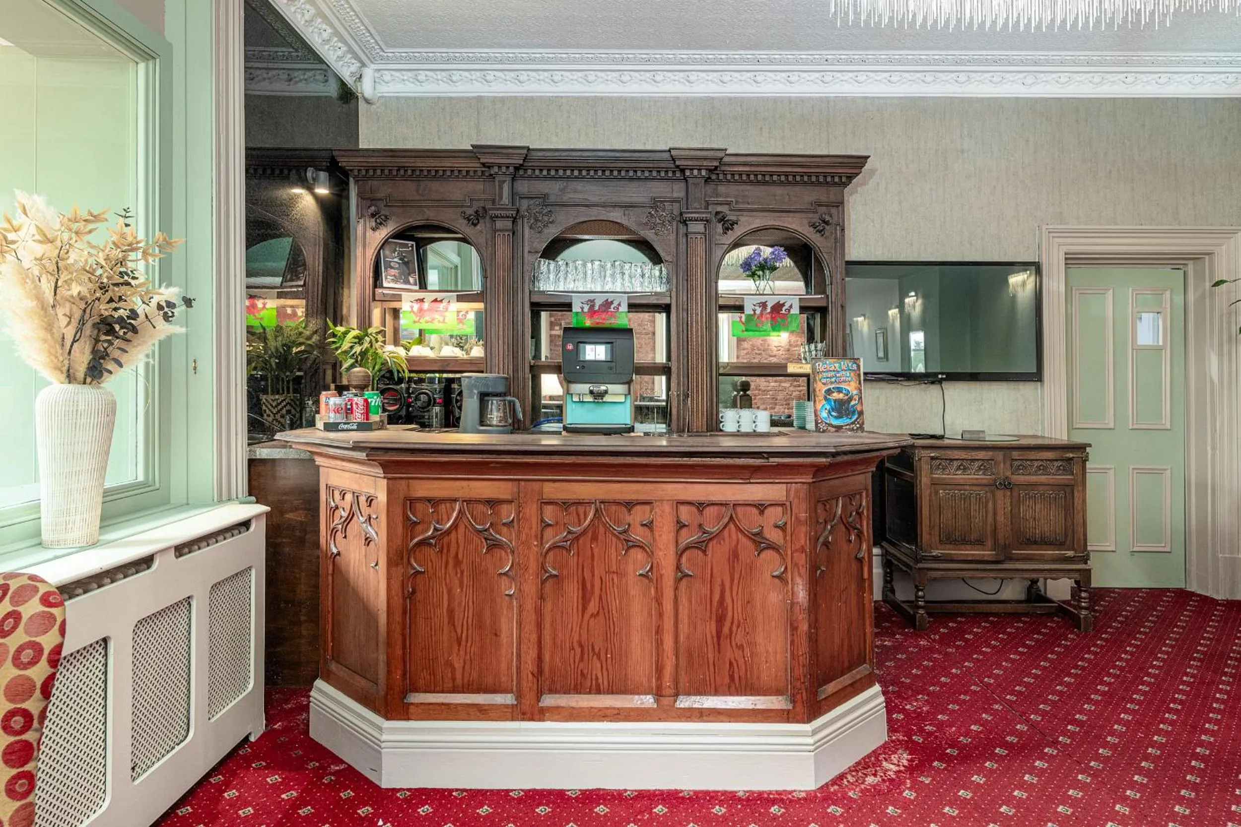 Non alcoholic drinks in Northop Hall Country House Hotel