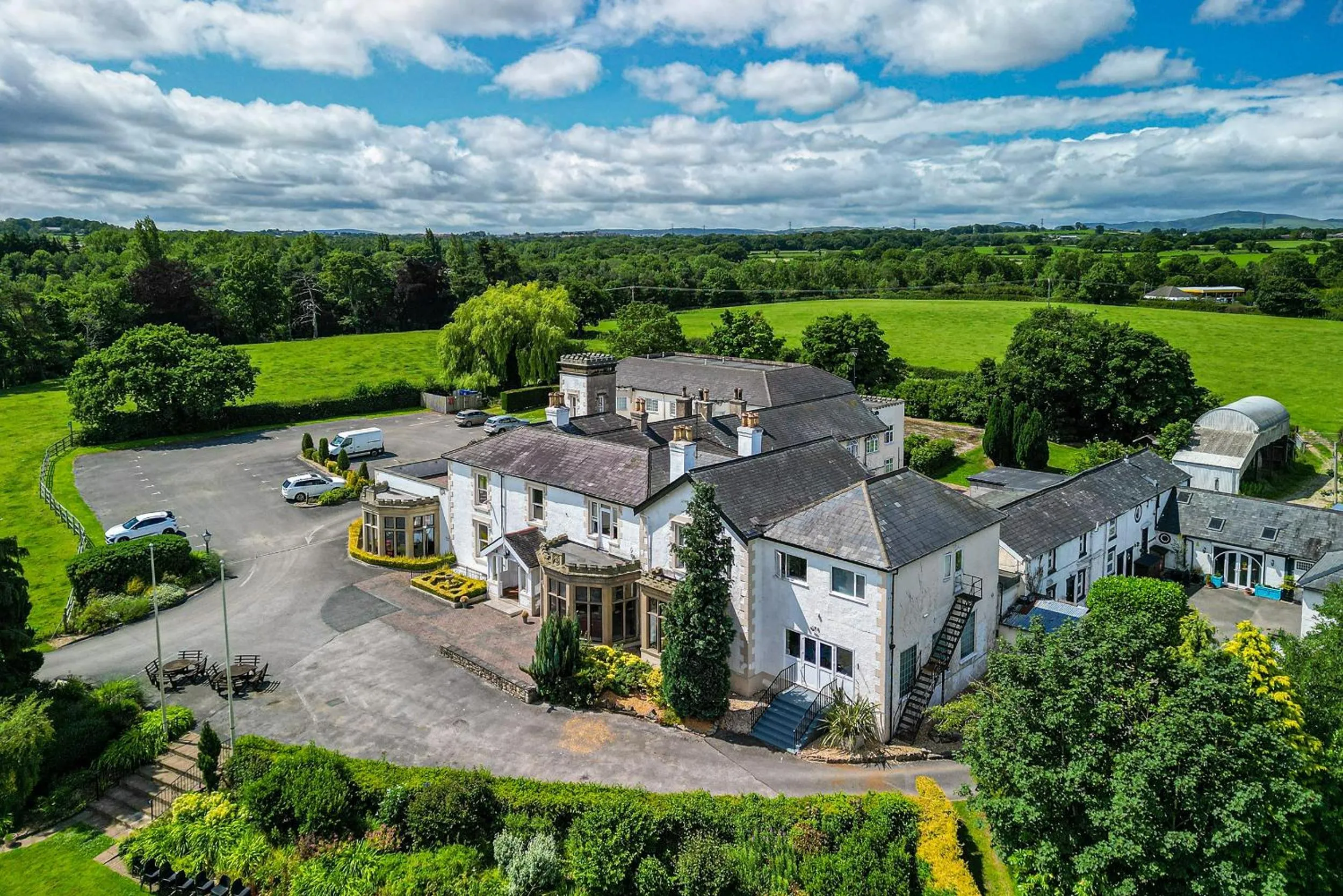 Property building in Northop Hall Country House Hotel