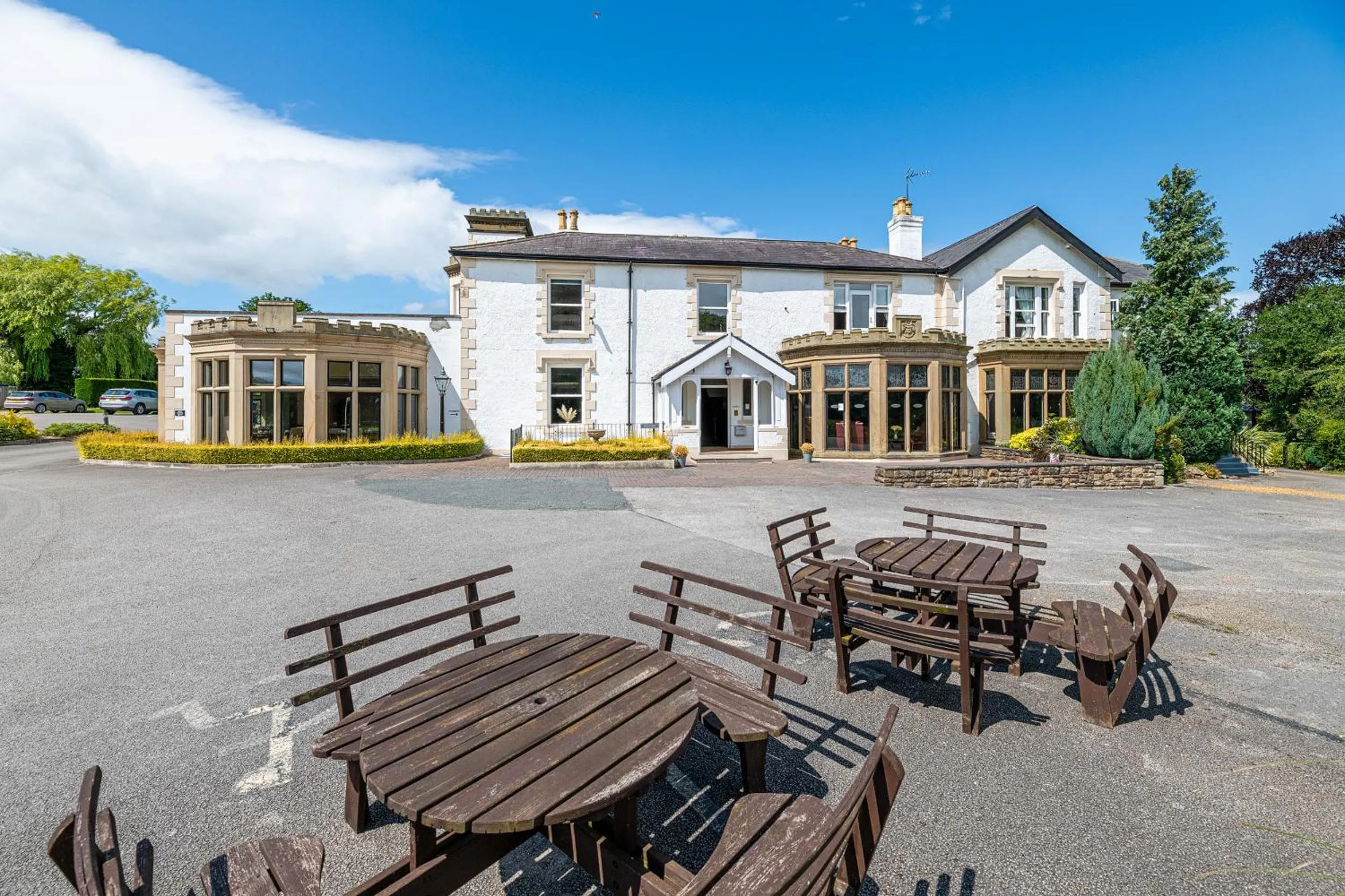 Property building in Northop Hall Country House Hotel
