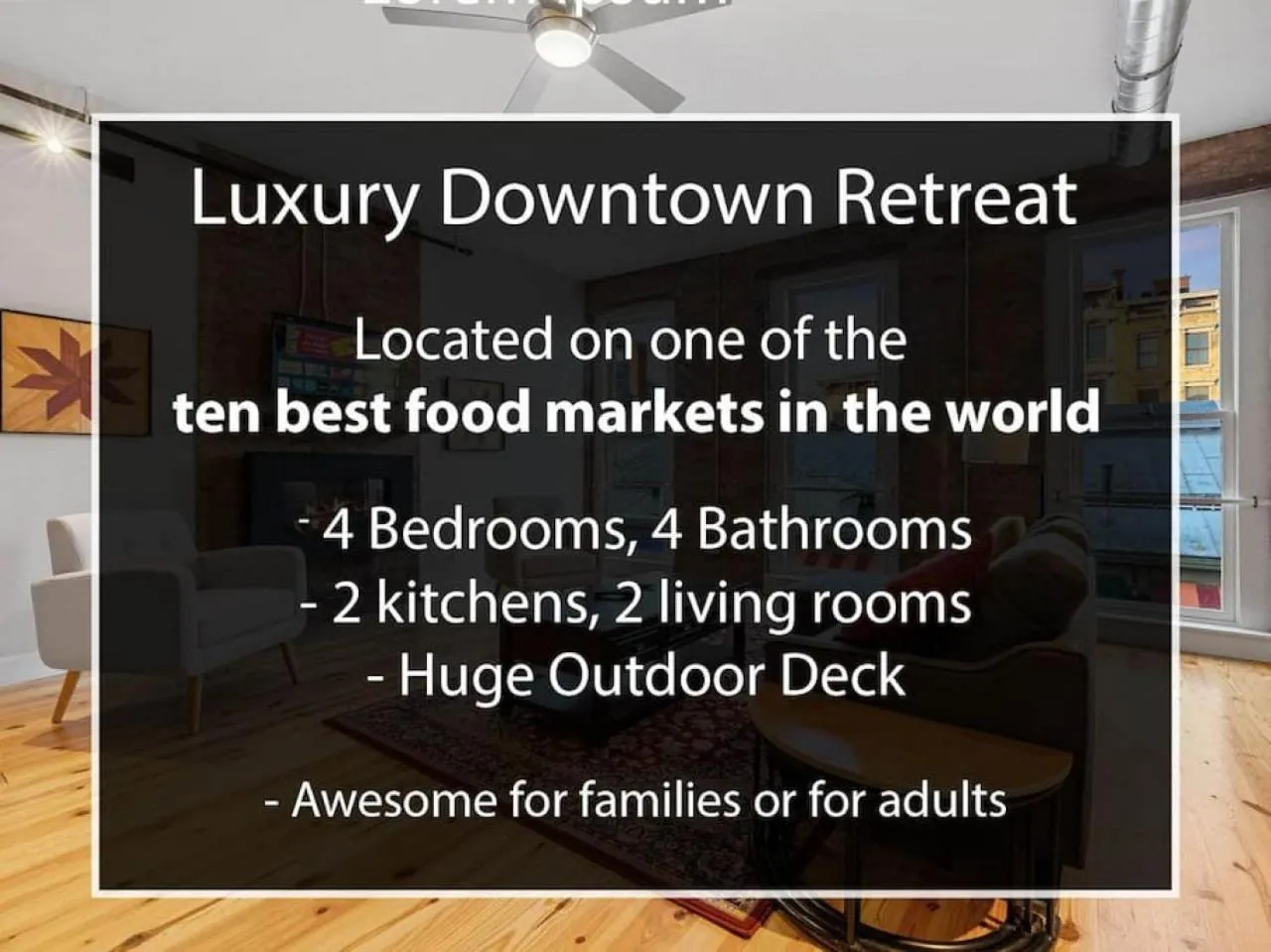 Floor plan in Luxury 4-Bedroom Retreat in the Heart of Over the Rhine