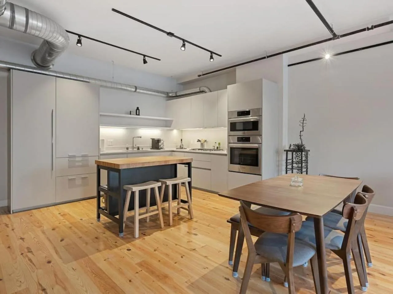 Dining area in Luxury 4-Bedroom Retreat in the Heart of Over the Rhine