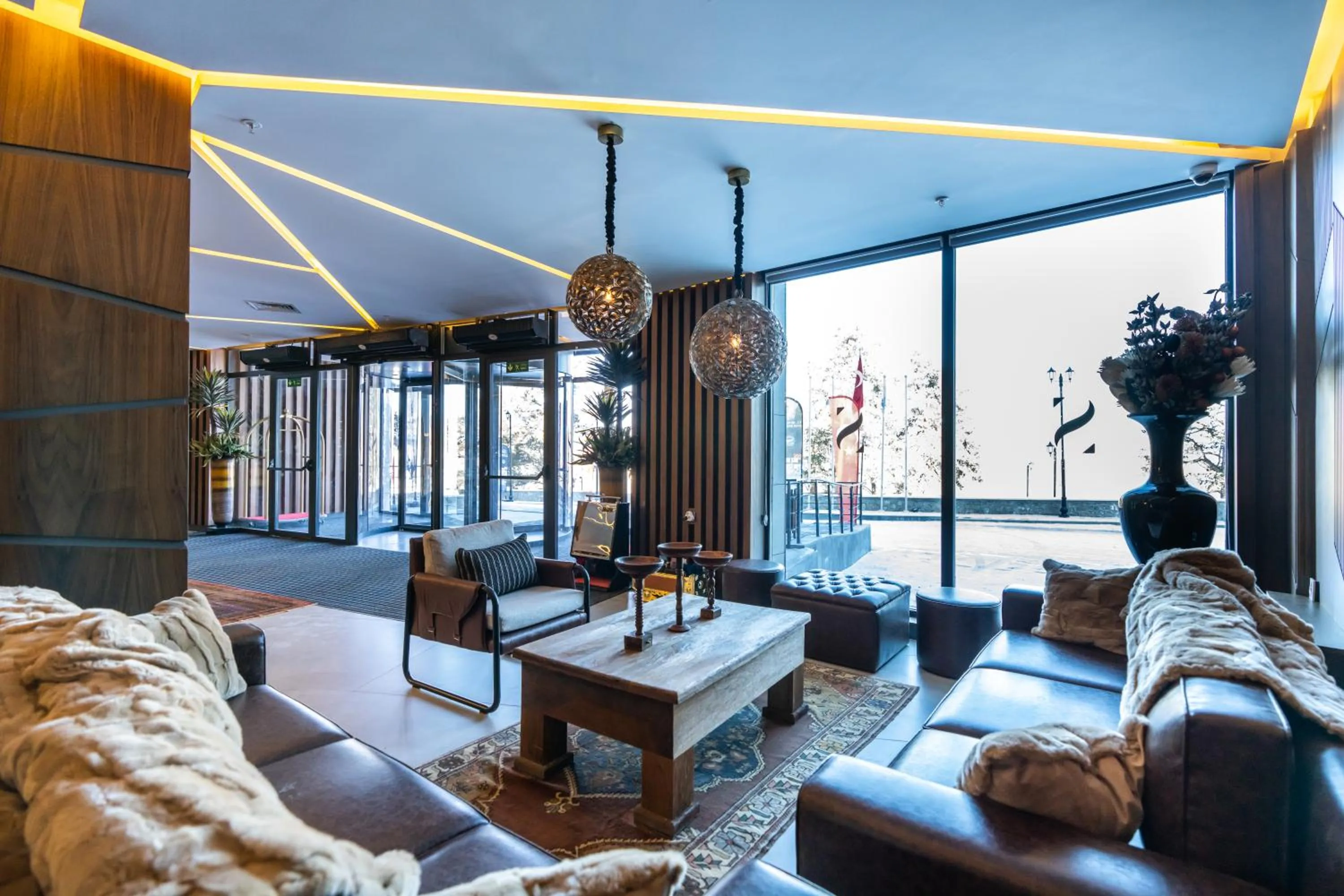 Lobby or reception in SARPİNO MOUNTAİN HOTEL