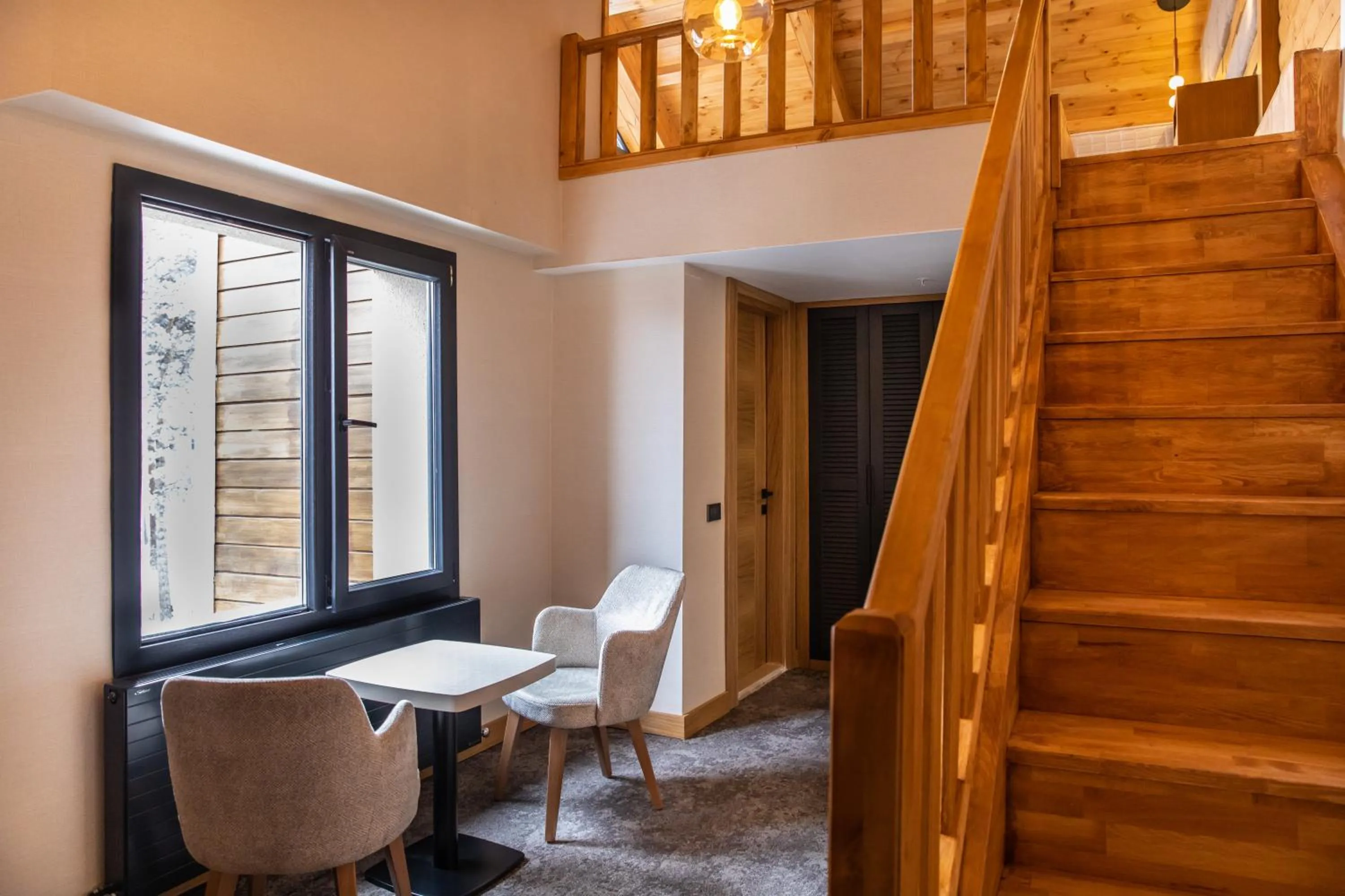 Seating area in SARPİNO MOUNTAİN HOTEL