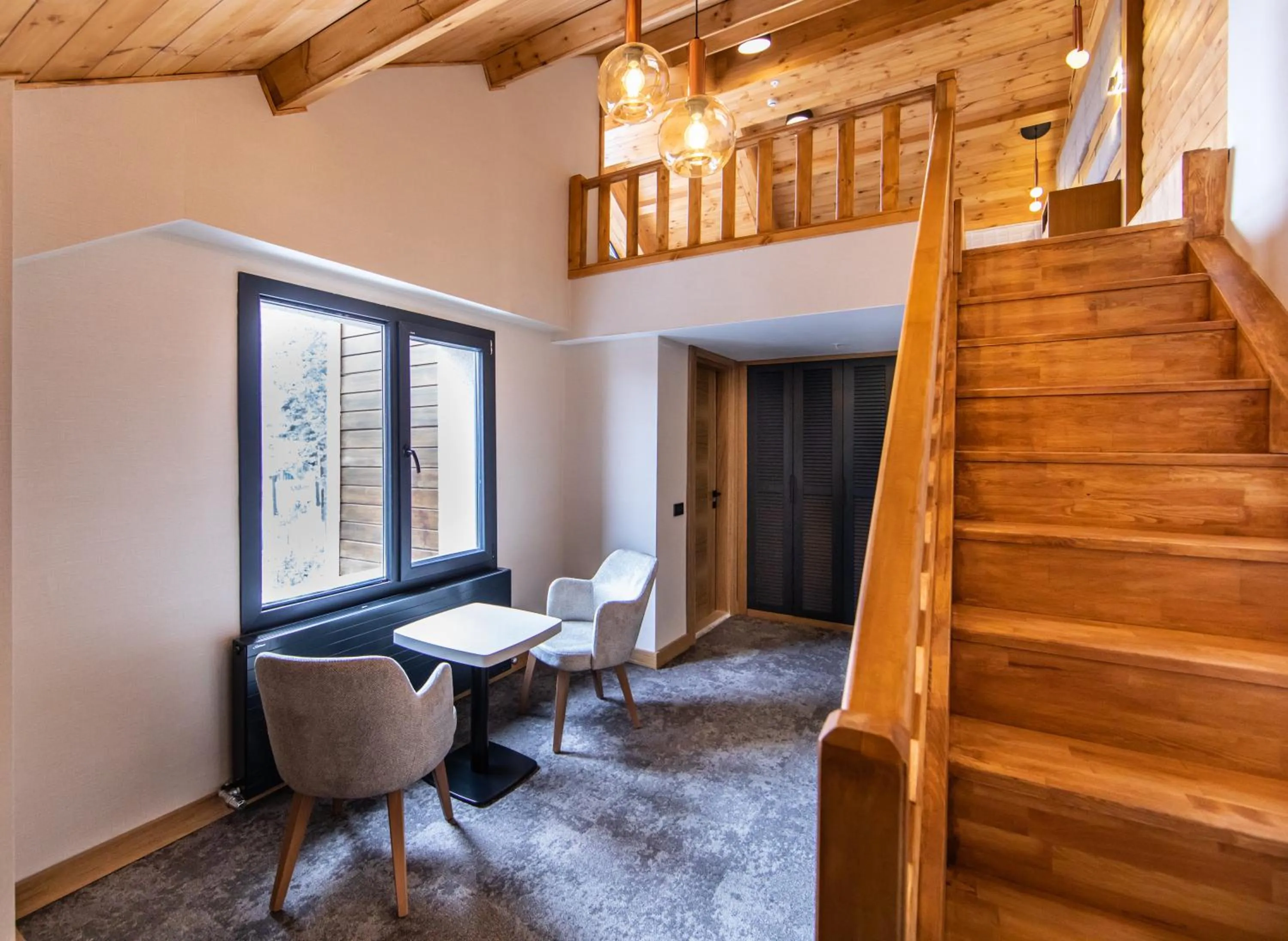 Living room in SARPİNO MOUNTAİN HOTEL