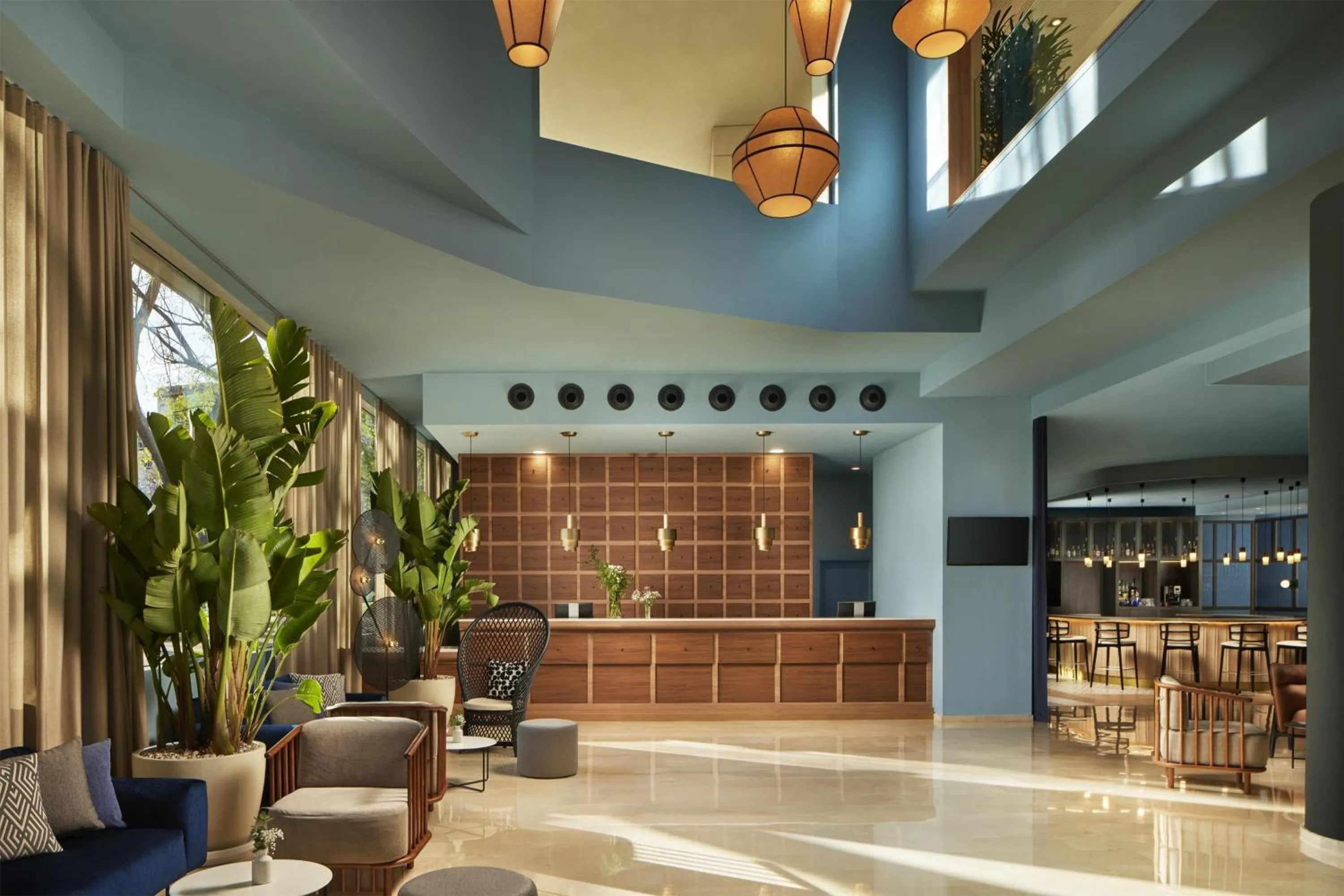 Lobby or reception in NH Alicante