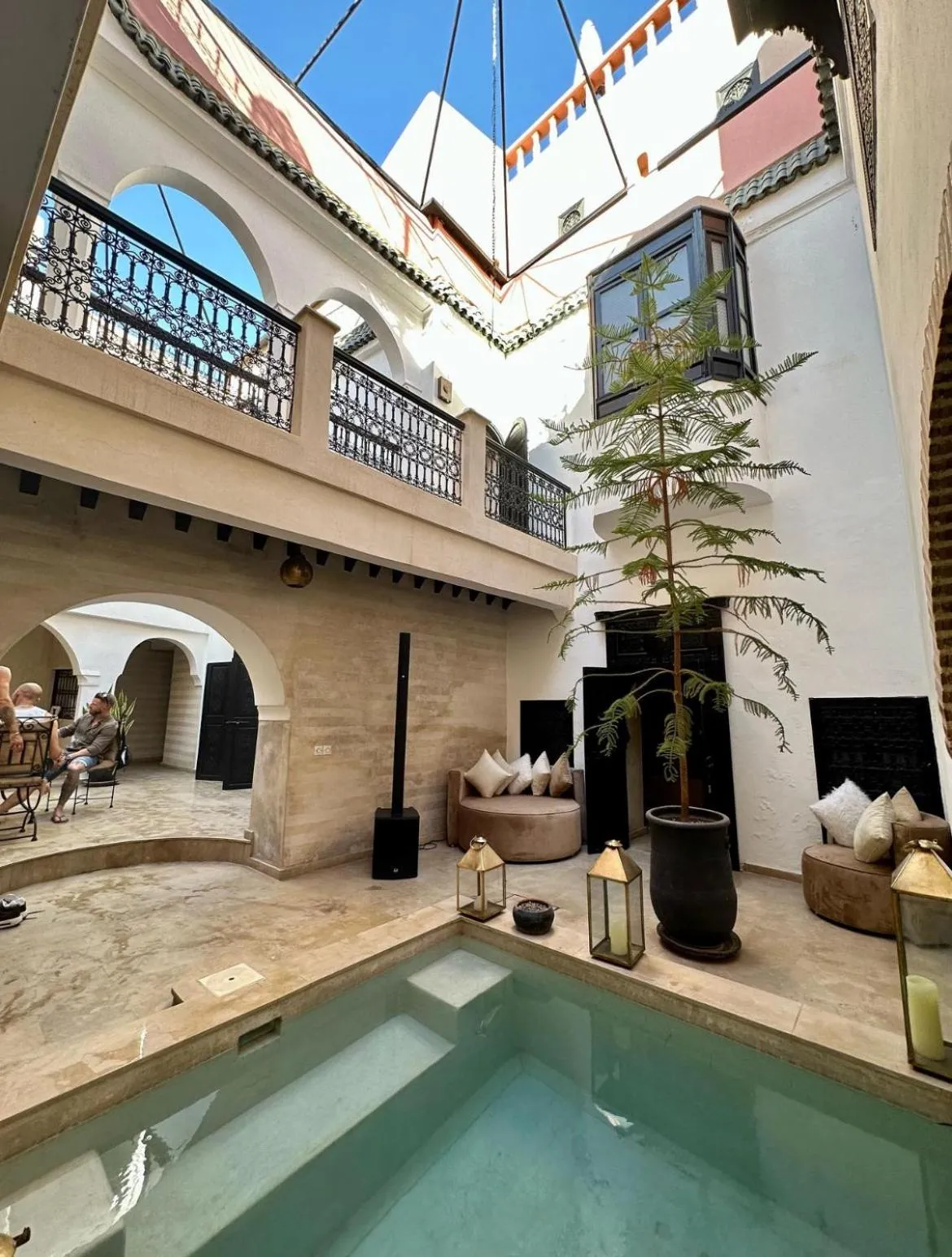 Patio in Riad RIM