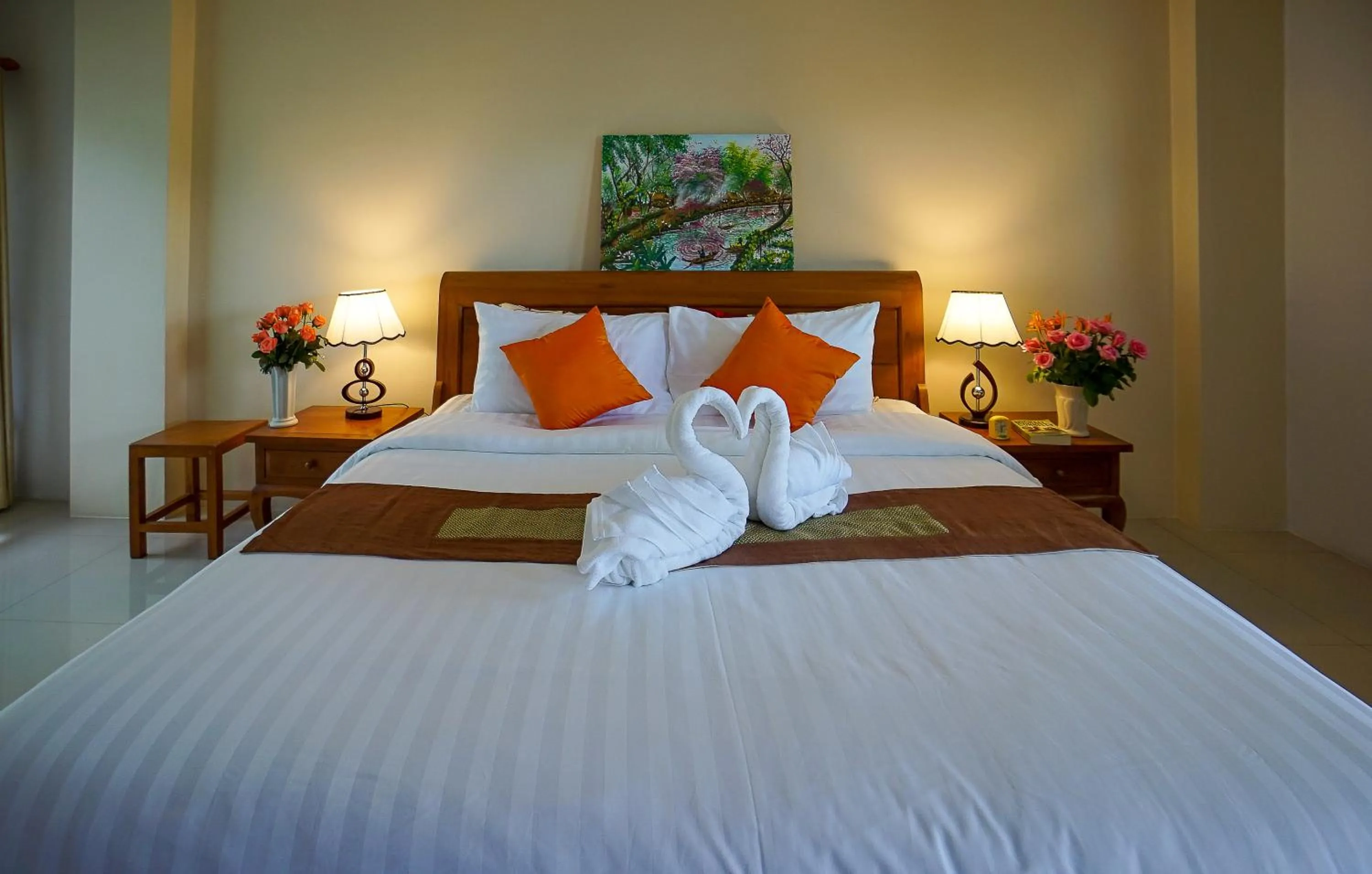 Bed in Laph Kham House