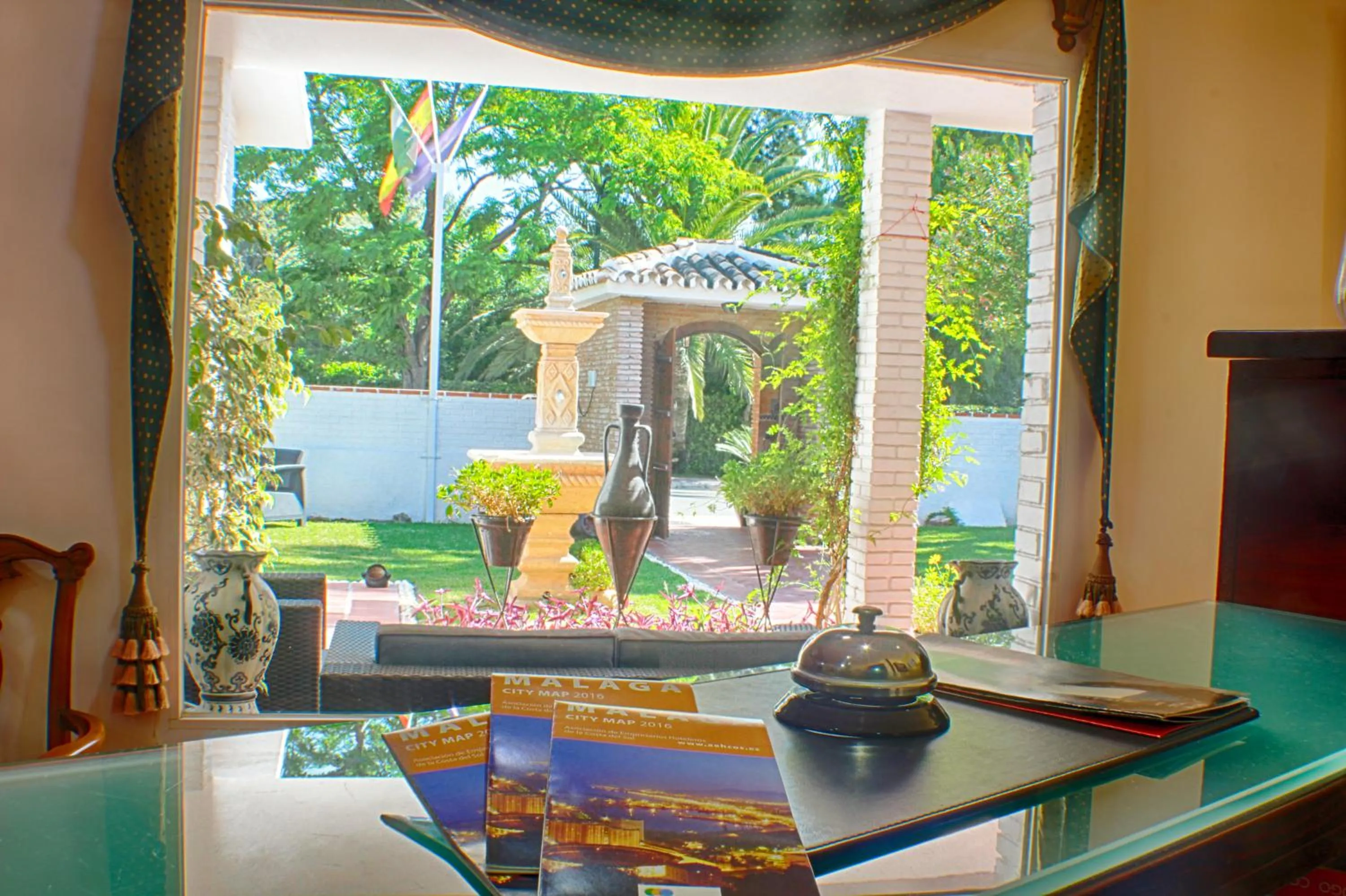 Lobby or reception in Hotel Malaga Picasso