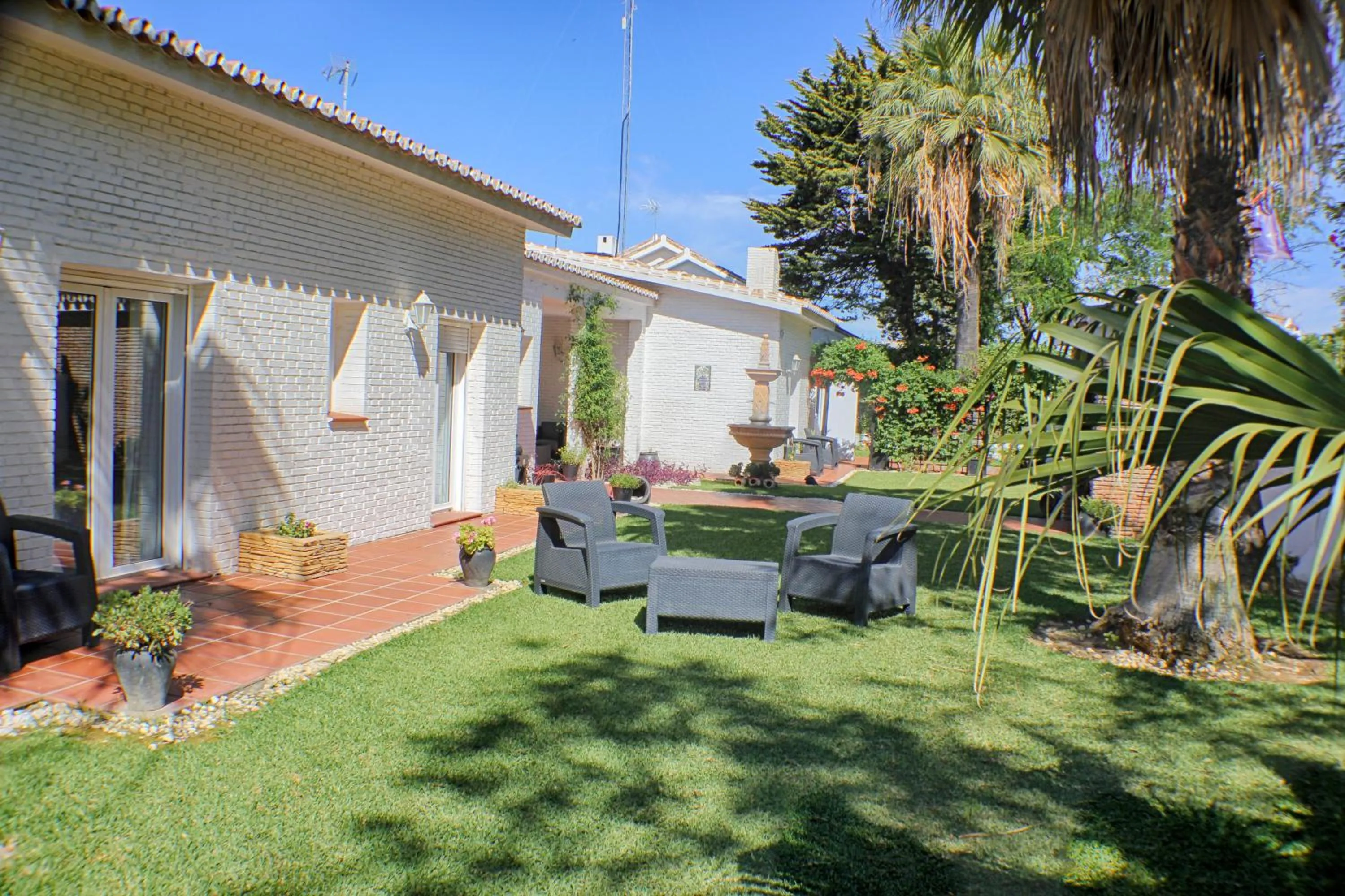 Garden in Hotel Malaga Picasso