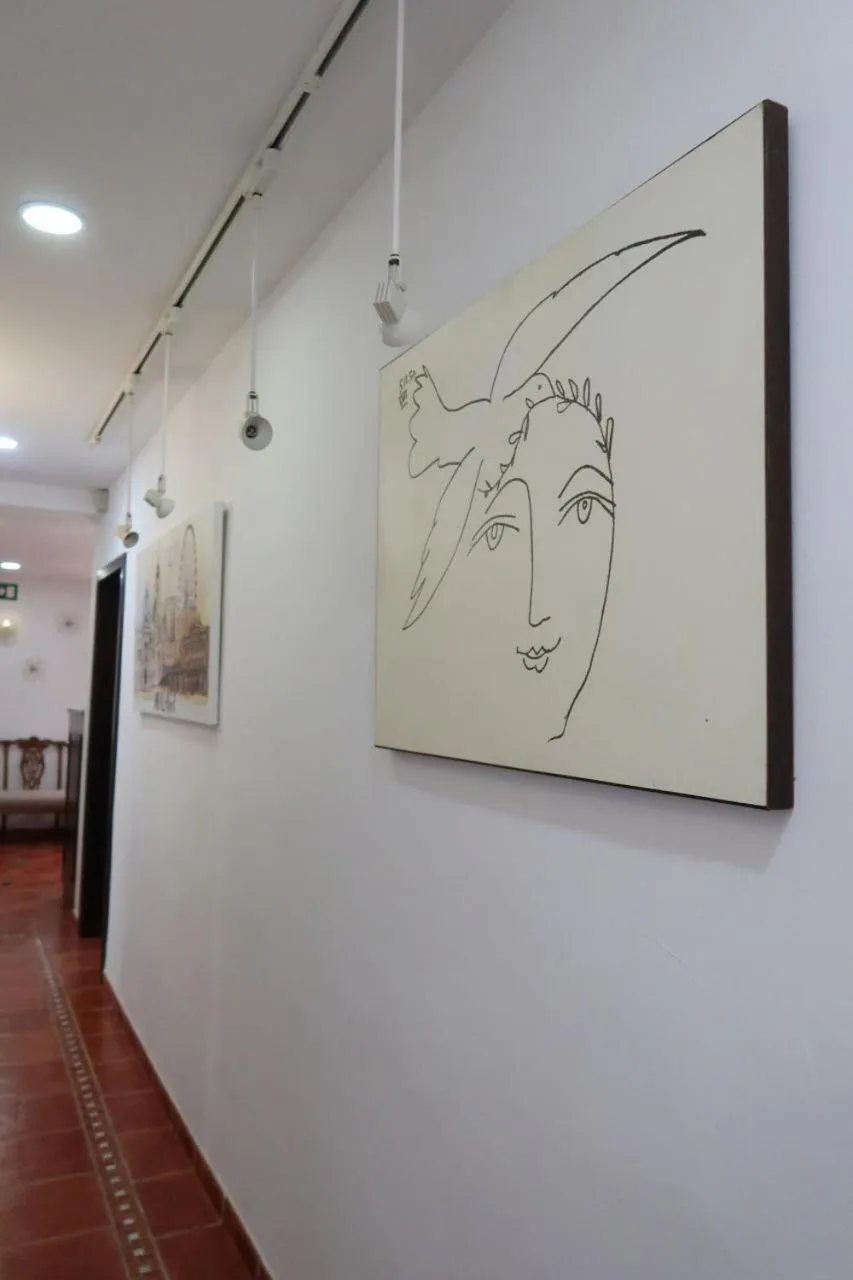 Property building in Hotel Malaga Picasso