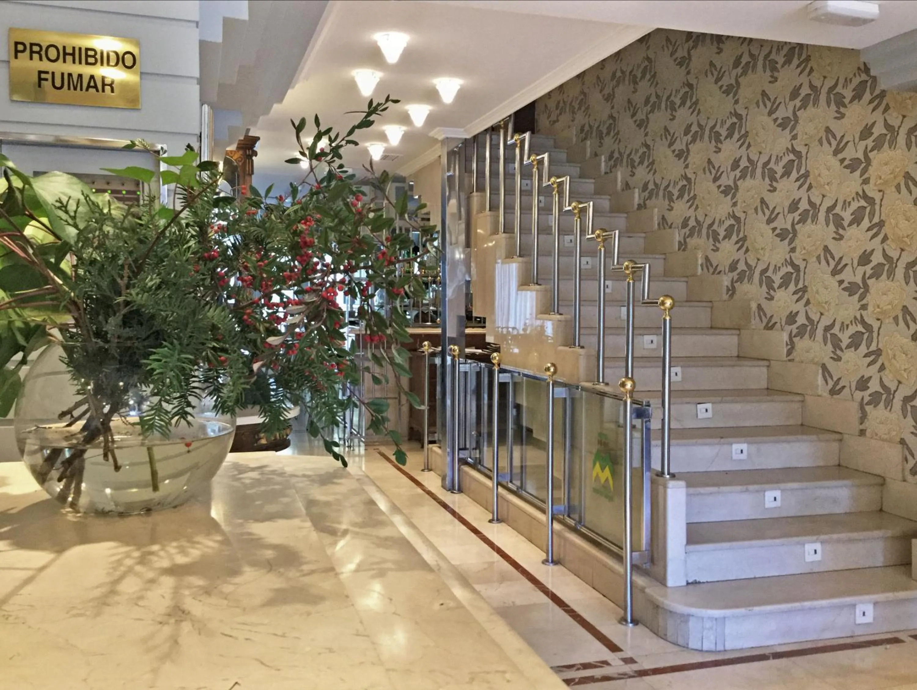 Lobby or reception in Hotel Maria Luisa