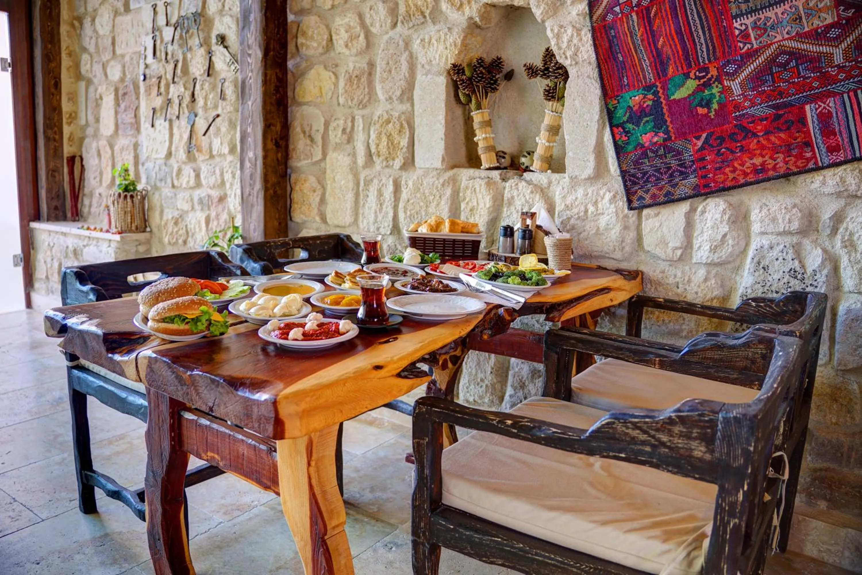 Breakfast in The Calypso Cave