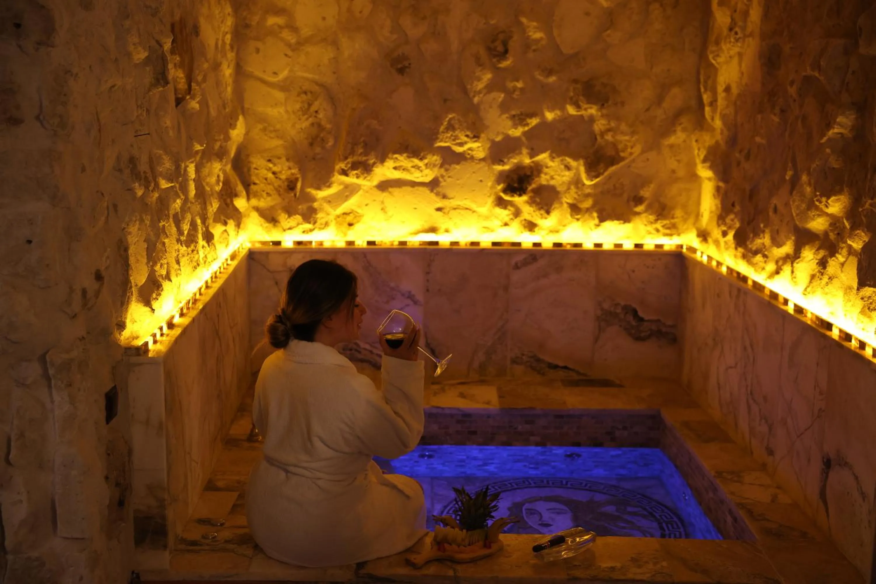 Hot Tub in The Calypso Cave