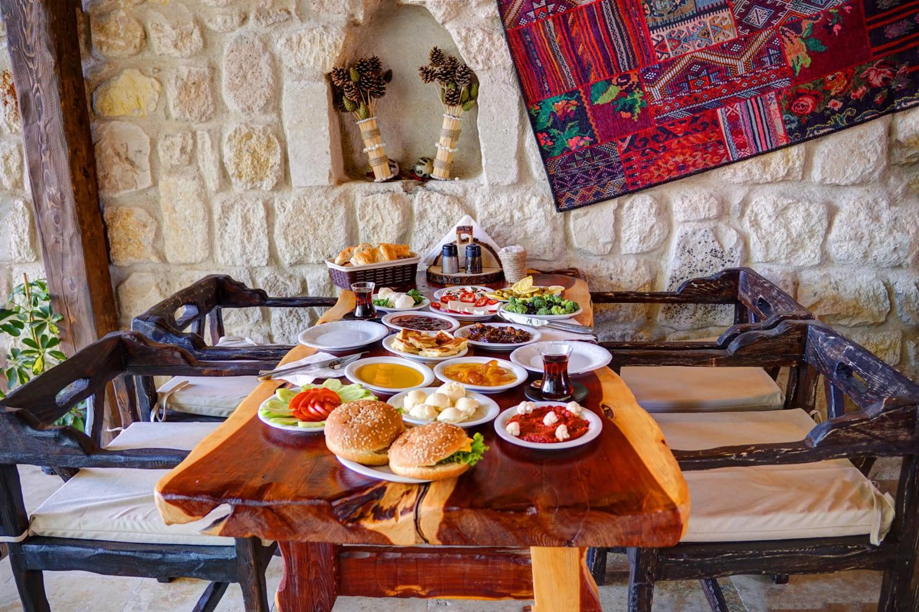 Breakfast in The Calypso Cave