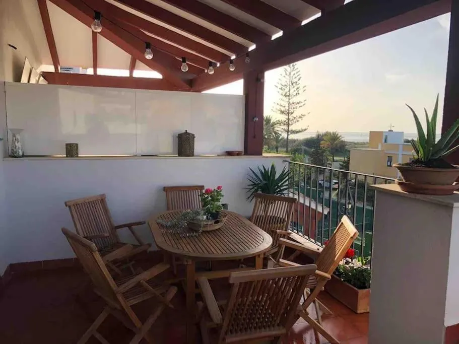 Balcony/Terrace in Sanlúcar Playa de las Piletas