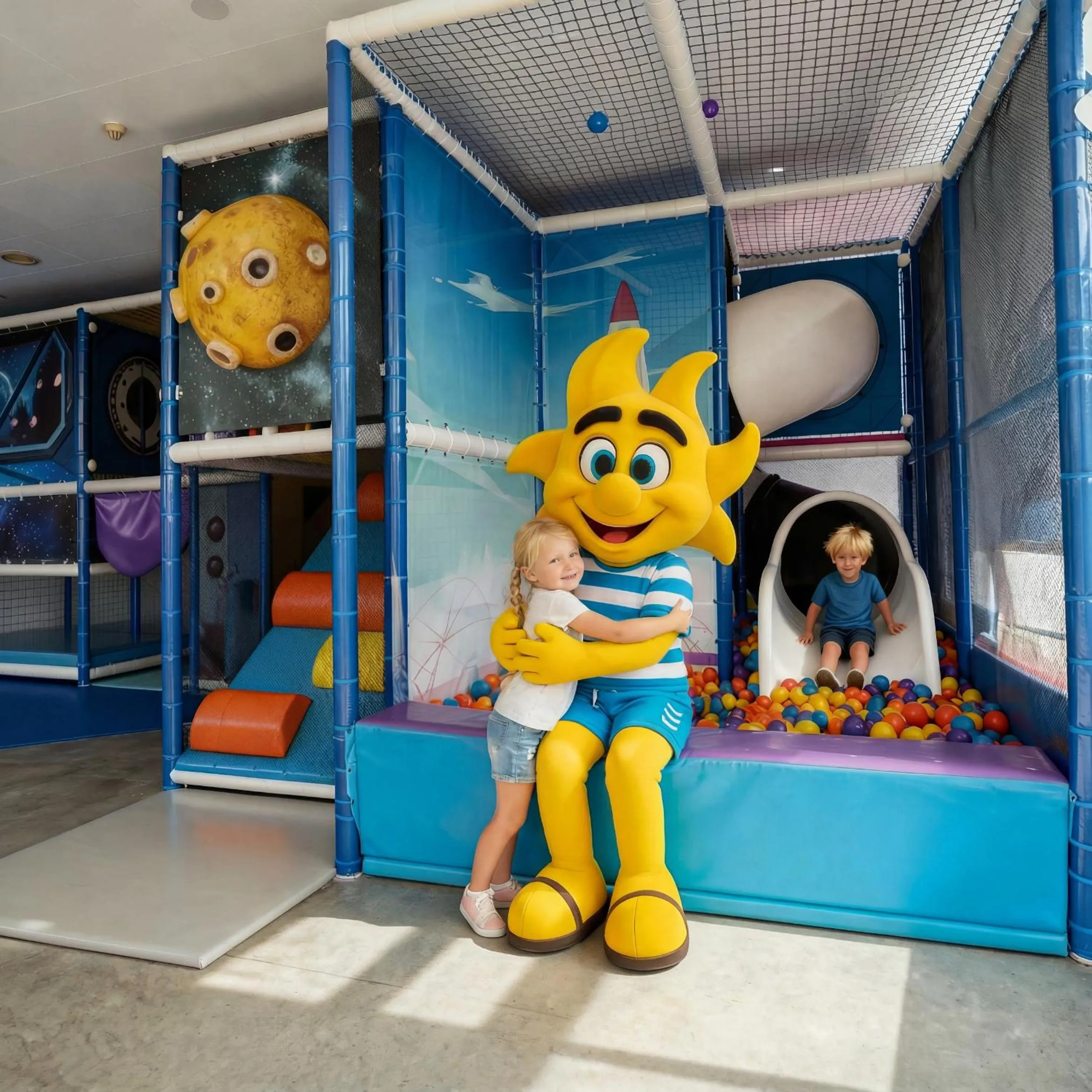 Kids's club in htop Olympic #htopEnjoy