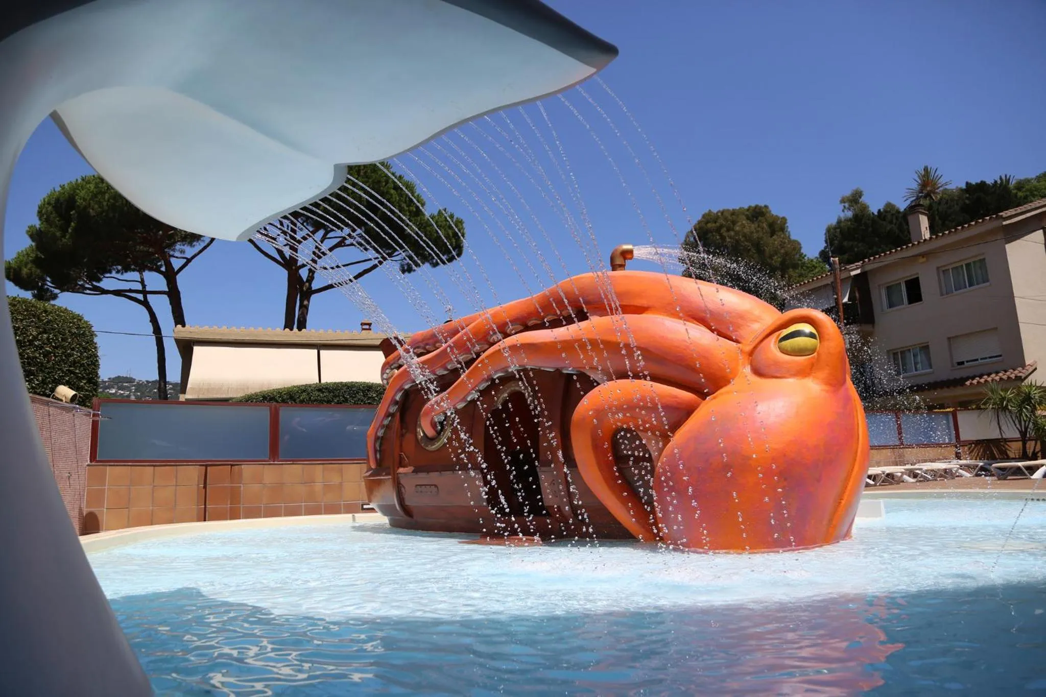 Aqua park in htop Calella Palace & SPA 4Sup #htopFun