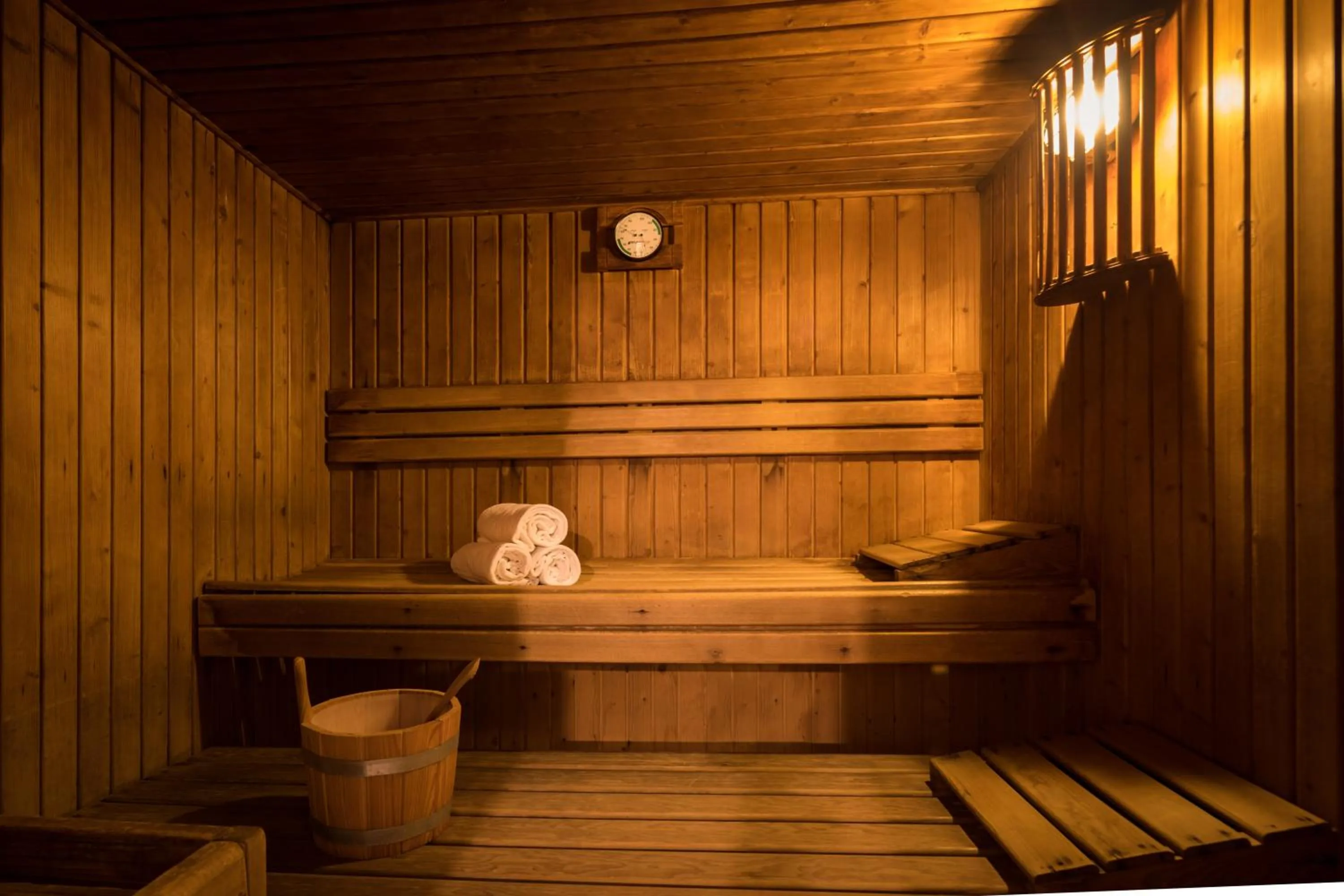Sauna in htop Calella Palace & SPA 4Sup #htopFun