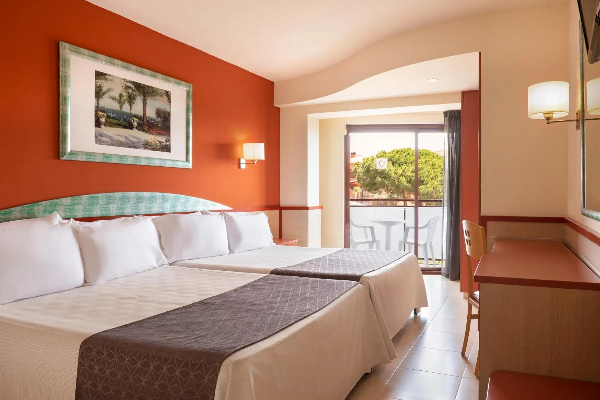 Bedroom, Bed in htop Calella Palace & SPA 4Sup #htopFun