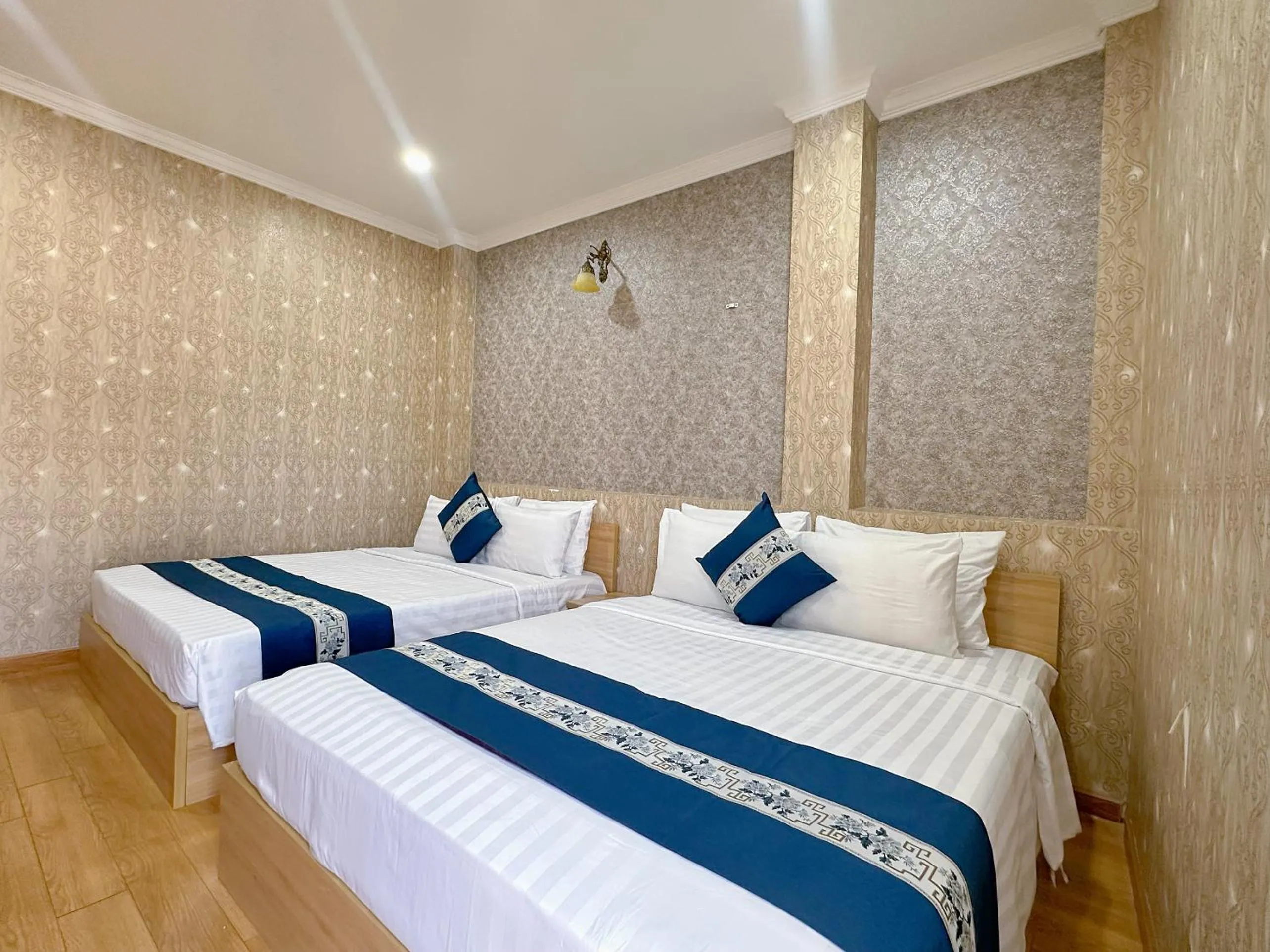 Property building, Bed in Tra My Hotel - SaiGon Center