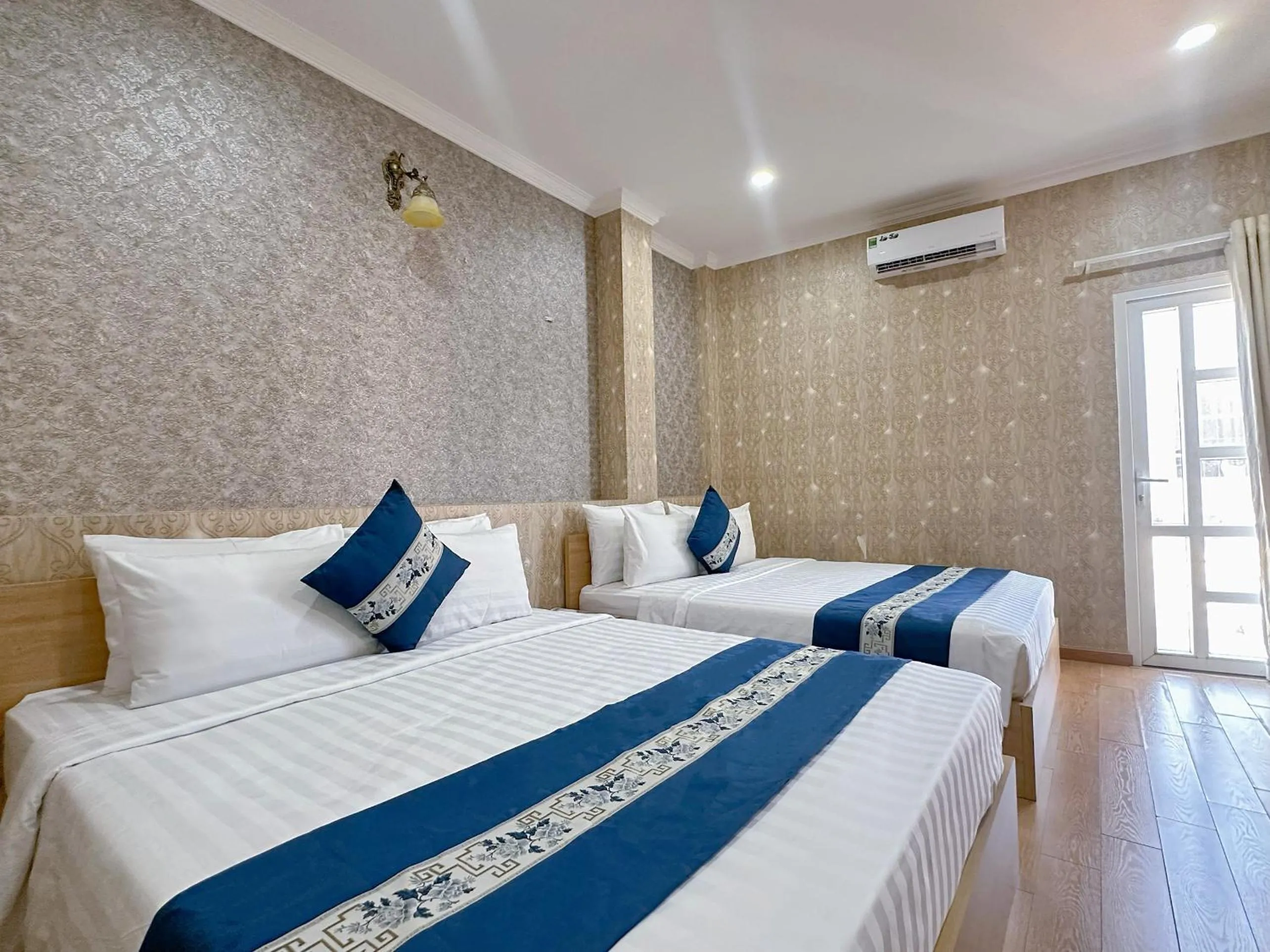 Property building, Bed in Tra My Hotel - SaiGon Center