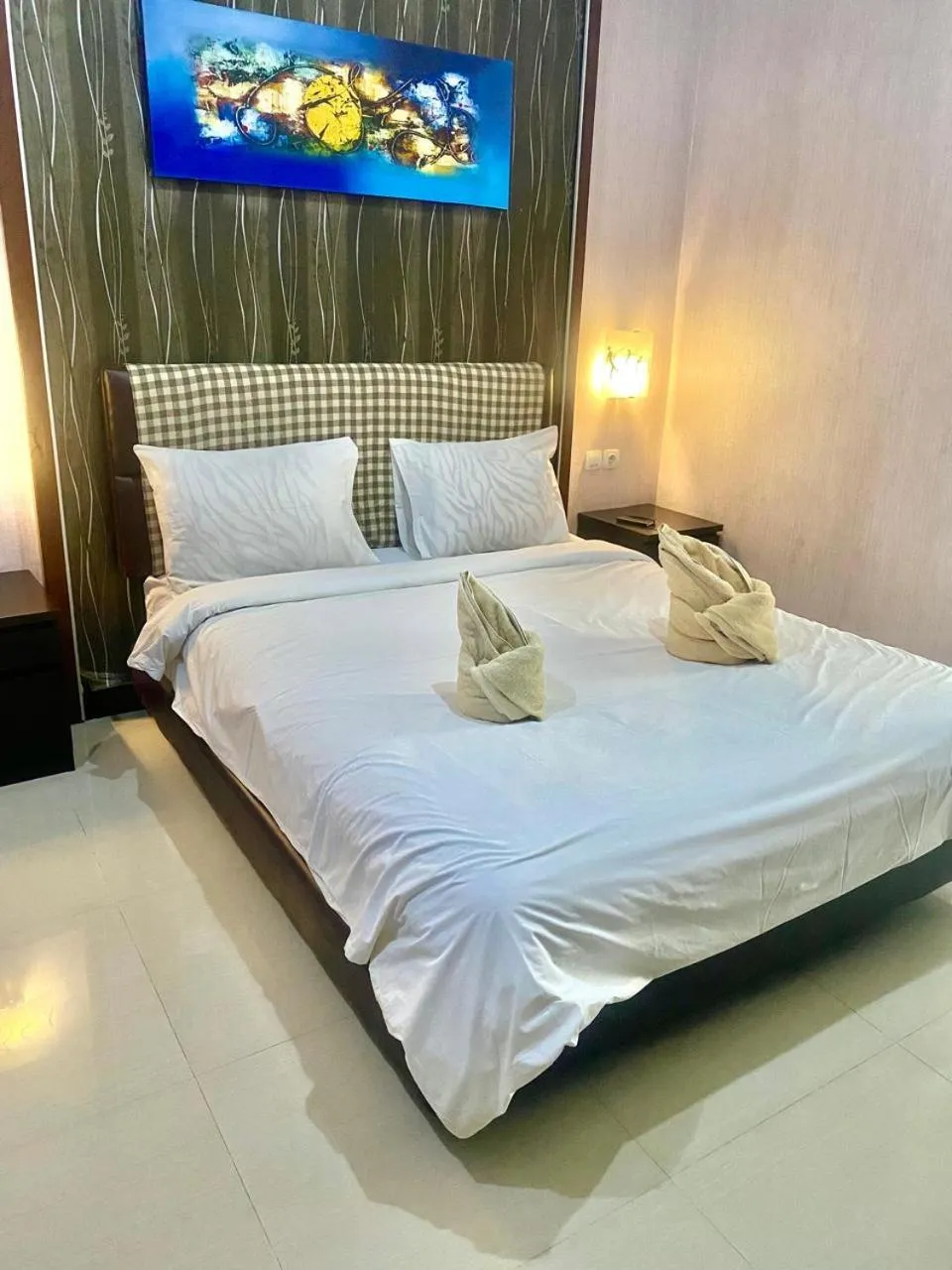 Bedroom, Bed in NEW KUBU DI BUKIT private kitchen near beach and 10 minute to airpot