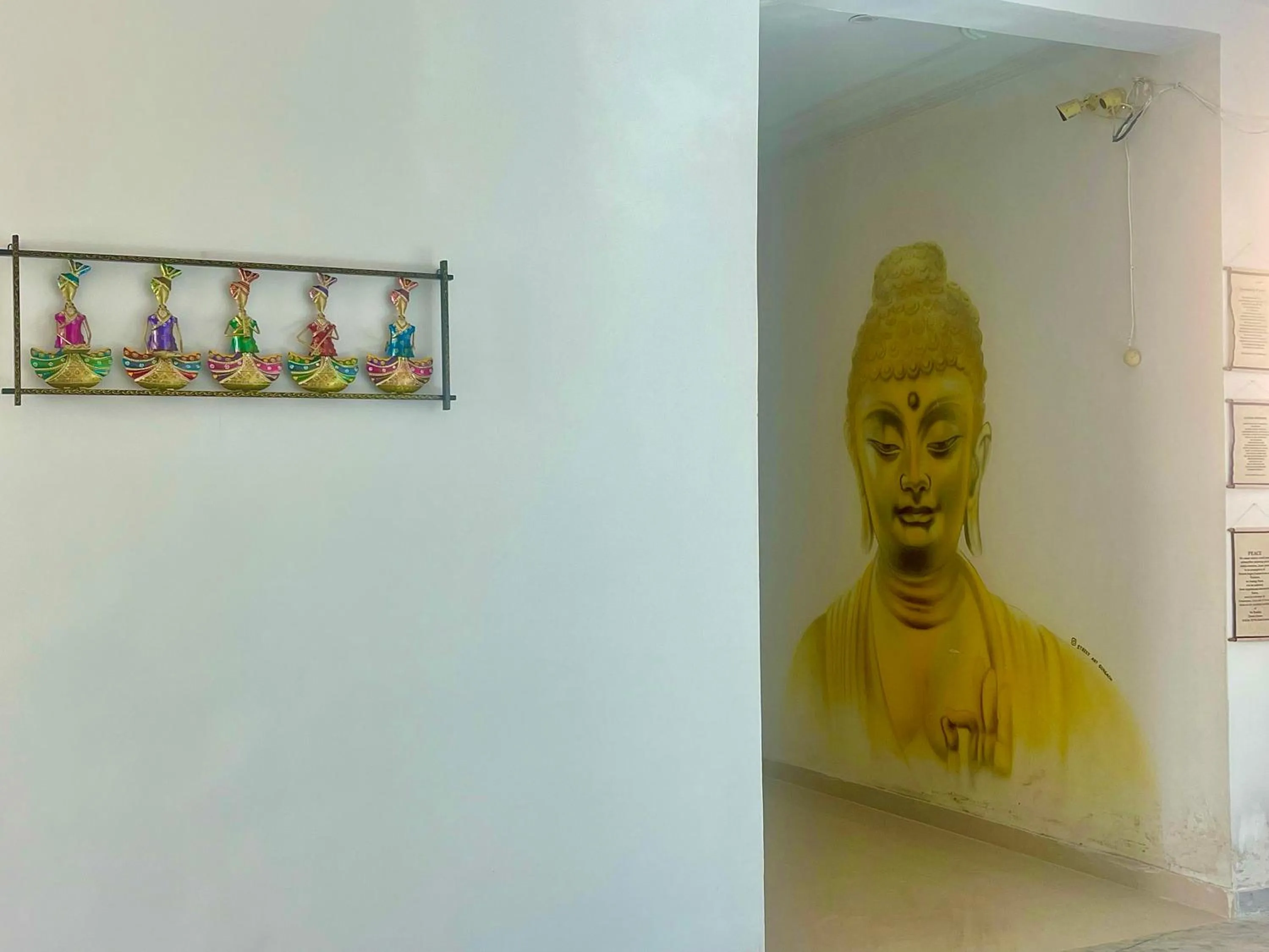 Decorative detail in La Curcuma Luxury Homestay