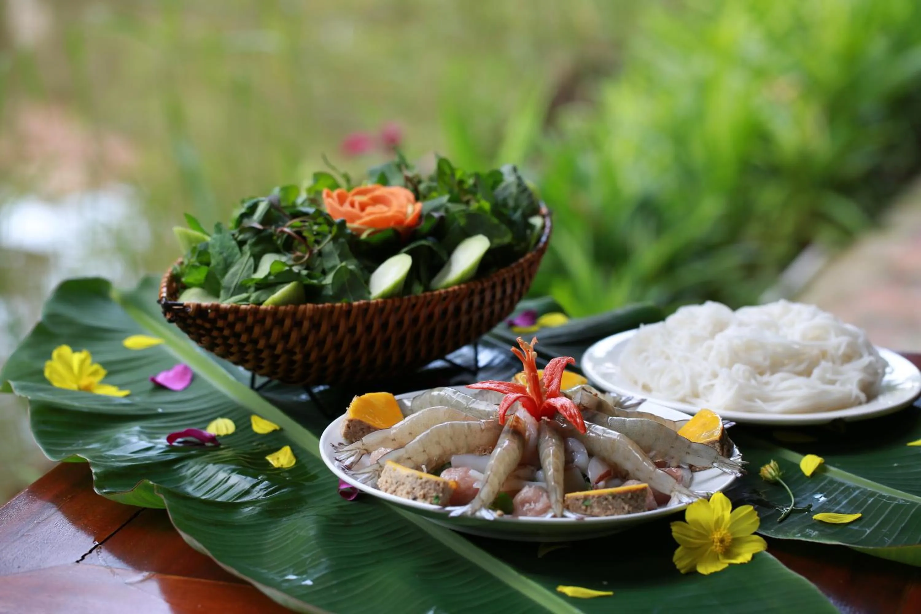 Food and drinks in Vamxang Rustic Home