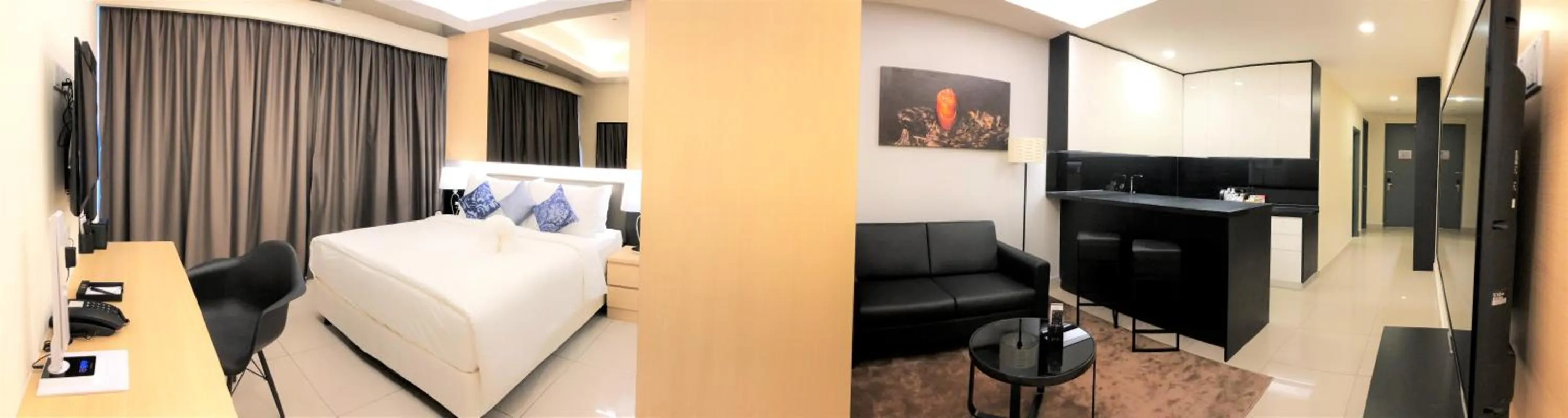 View (from property/room), Bed in MagTree Genting Highlands