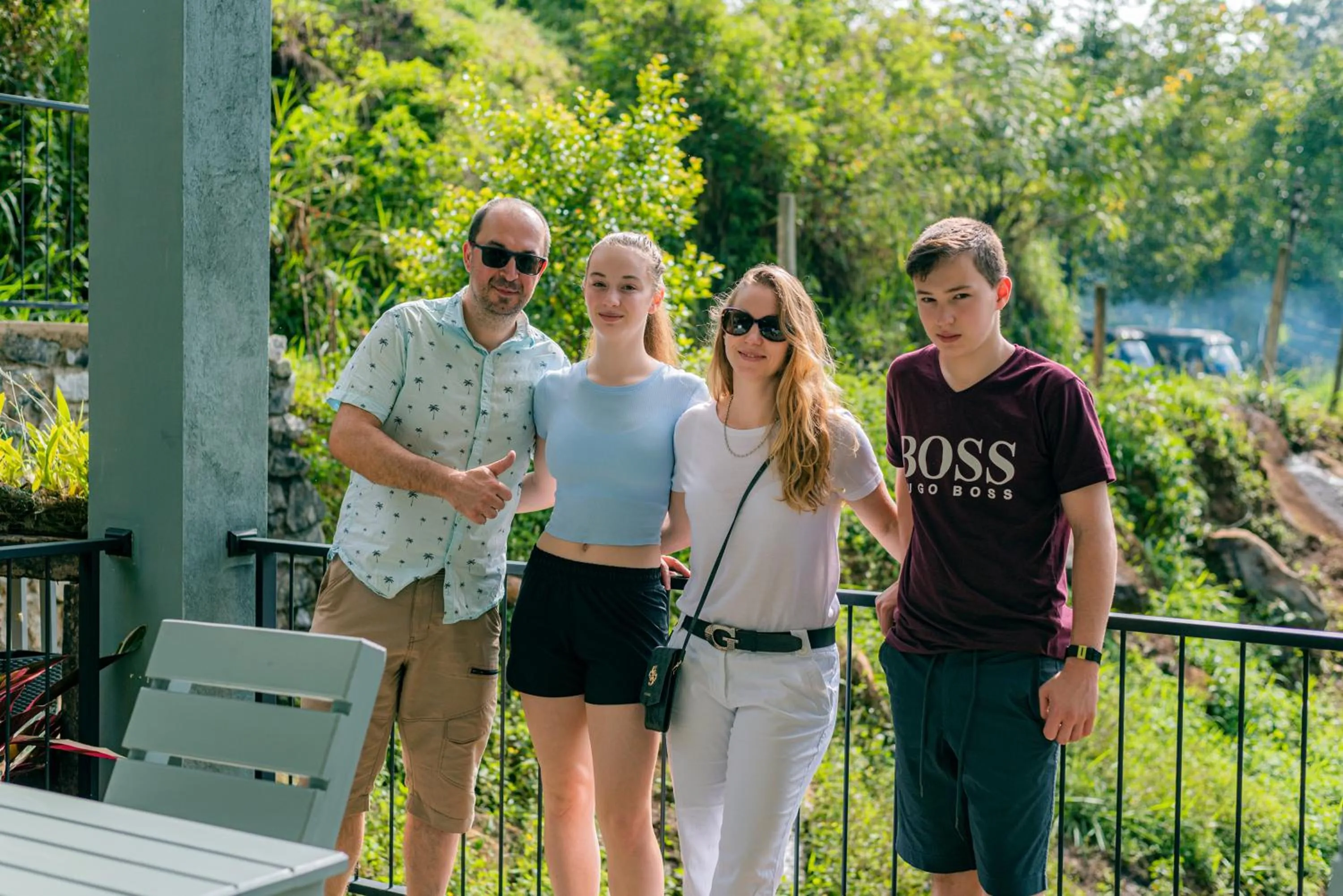 Guests in Kithal Ella Station Resort