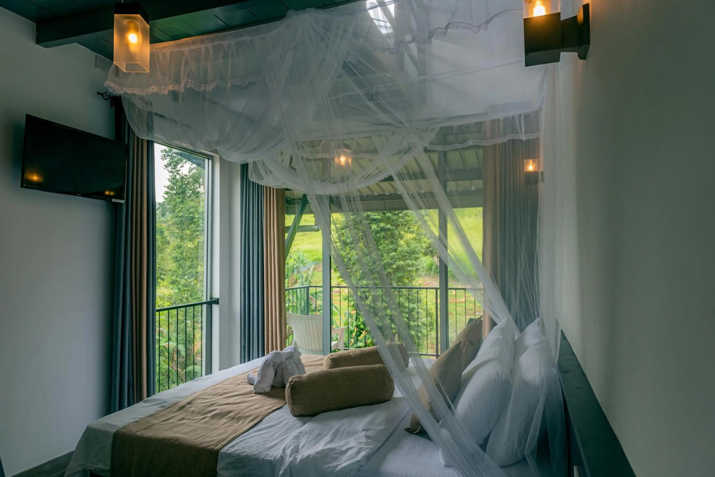 Bed in Kithal Ella Station Resort