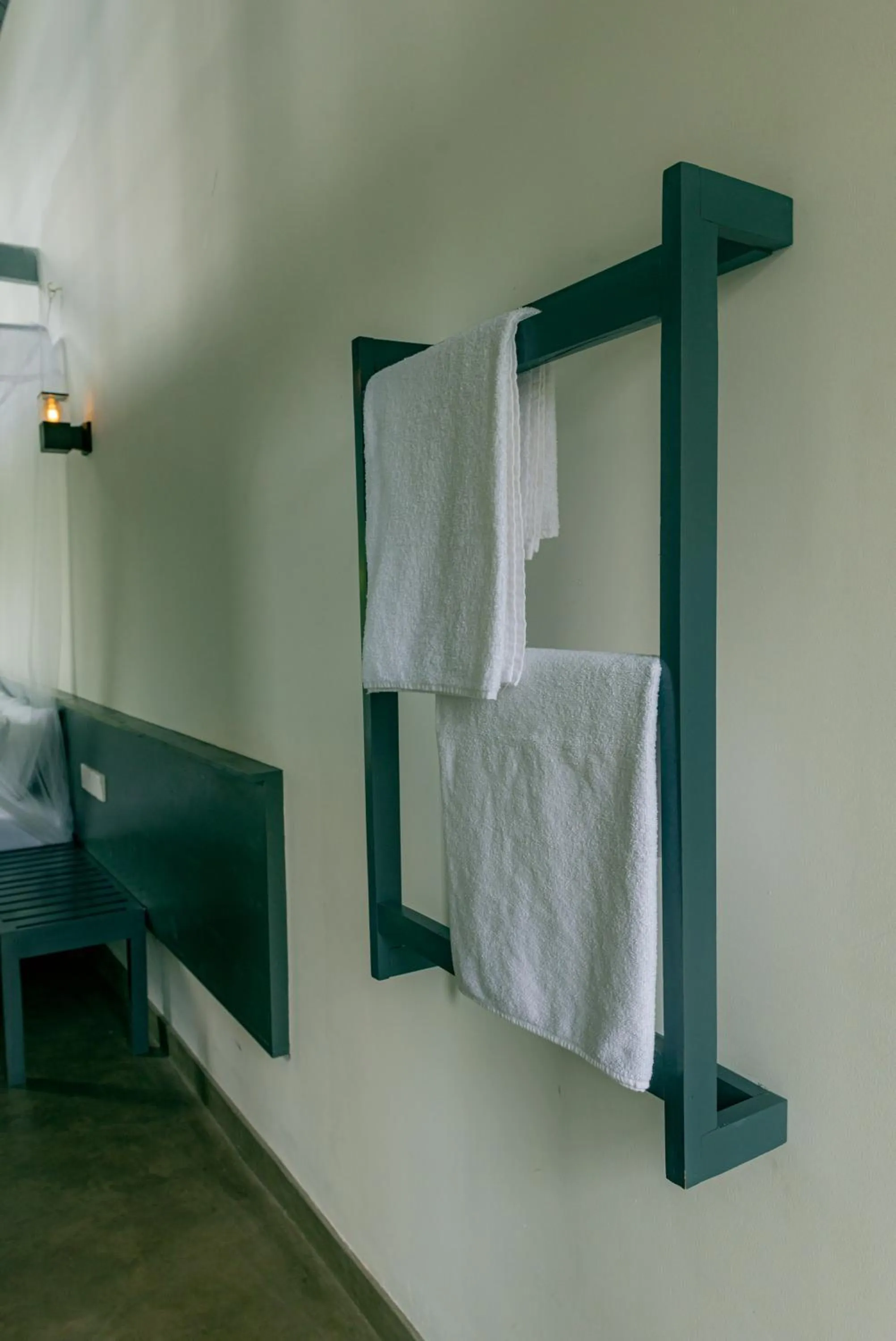 towels, Bed in Kithal Ella Station Resort