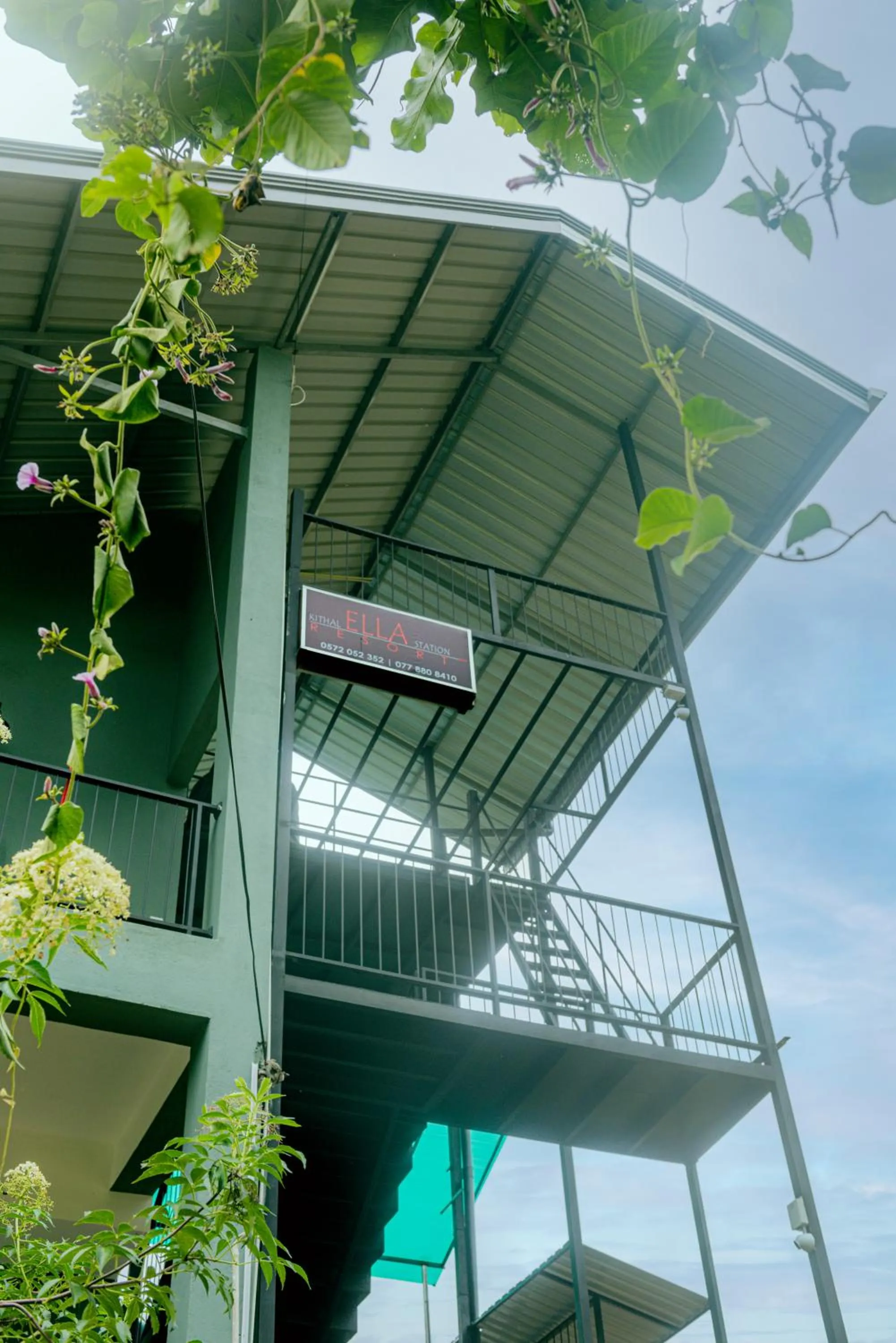 Property building in Kithal Ella Station Resort