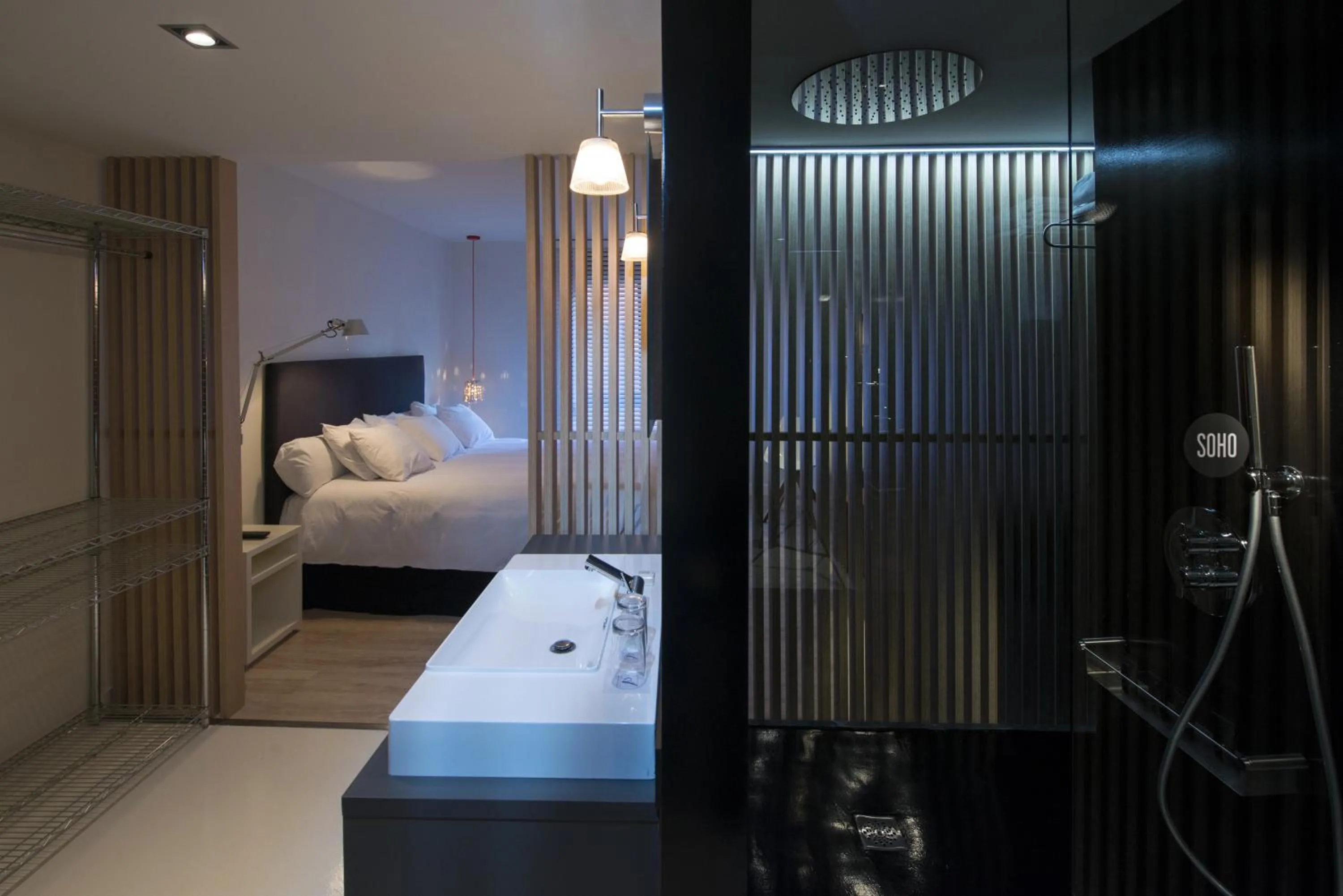 Decorative detail, Bed in Hotel Mirador de Chamartín