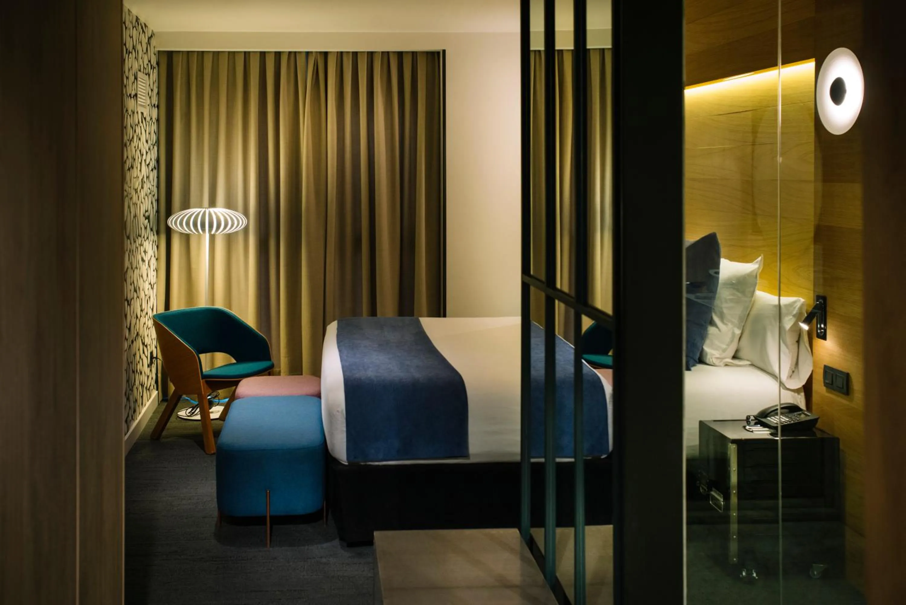 Bed in Hotel Mirador de Chamartín