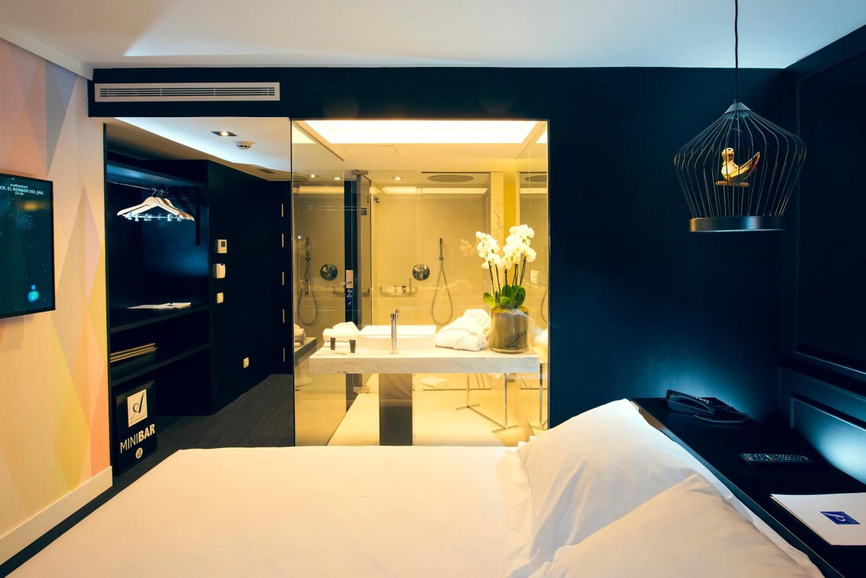 Bed in Hotel Mirador de Chamartín