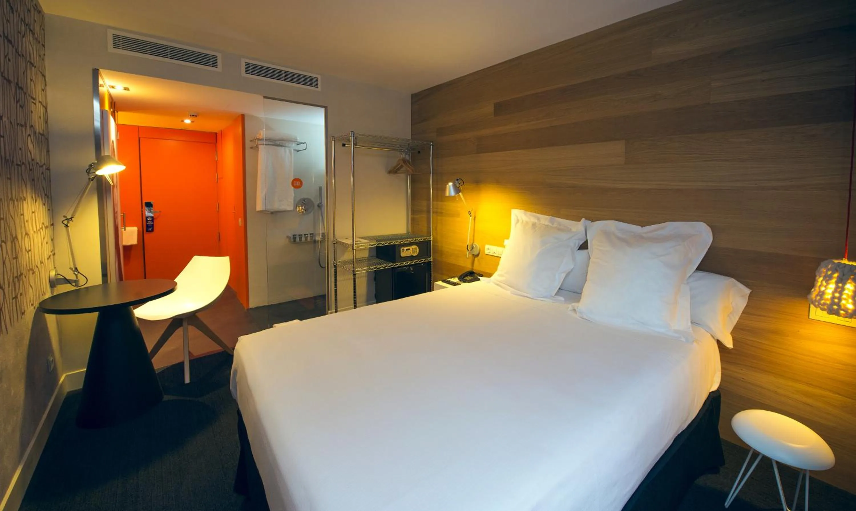 Bed in Hotel Mirador de Chamartín