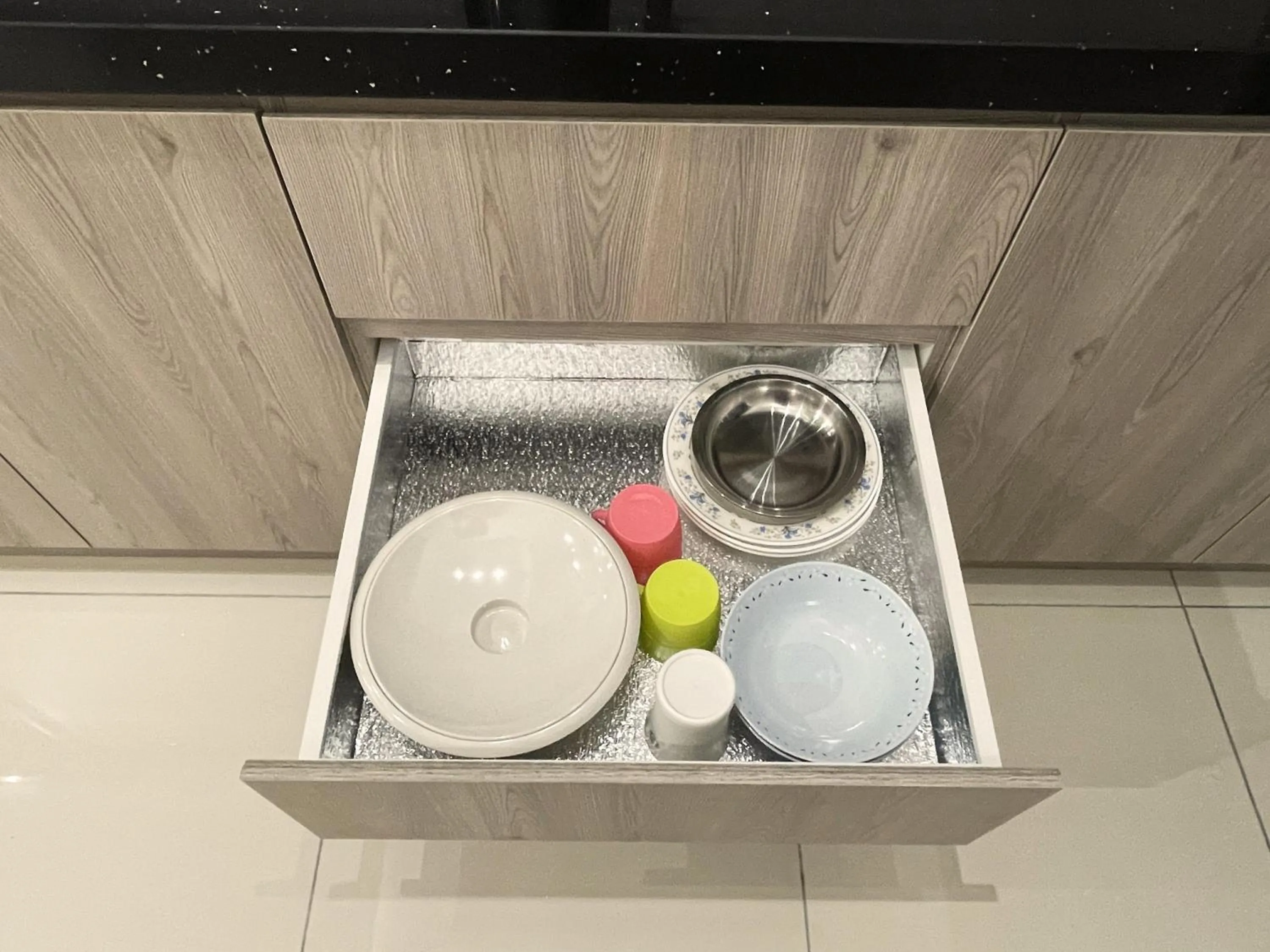 Kitchen or kitchenette in Pacific Tower Petaling Jaya Near Jaya One, University Malaya, Columbia Hospital By My Homez