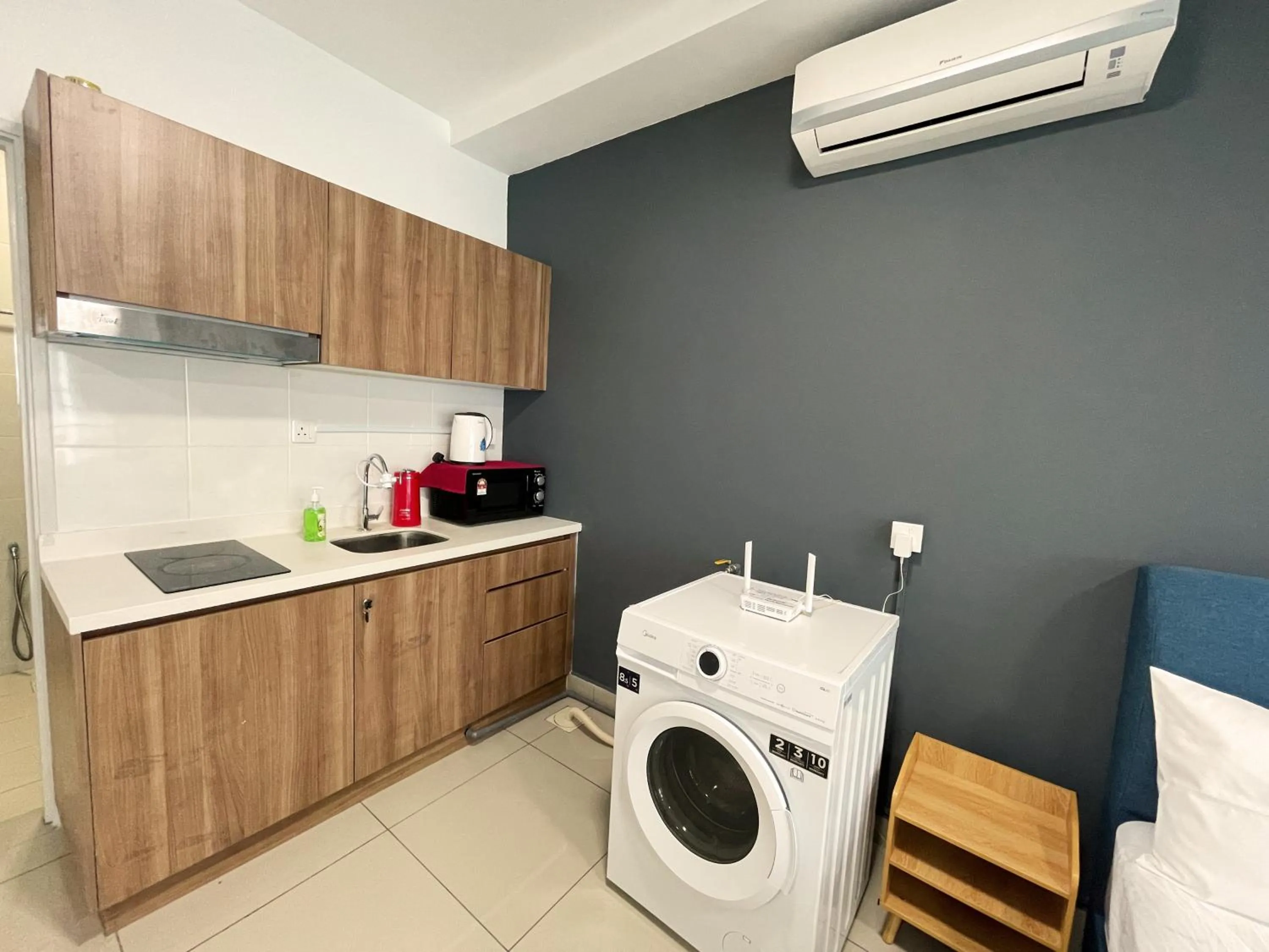 Kitchen or kitchenette in Pacific Tower Petaling Jaya Near Jaya One, University Malaya, Columbia Hospital By My Homez