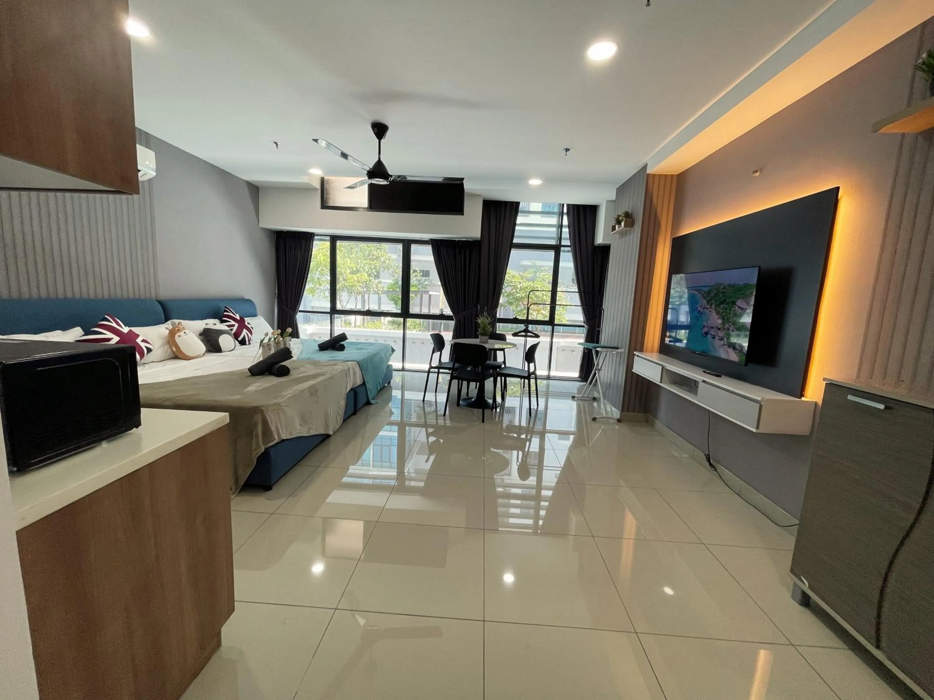 Bed in Pacific Tower Petaling Jaya Near Jaya One, University Malaya, Columbia Hospital By My Homez