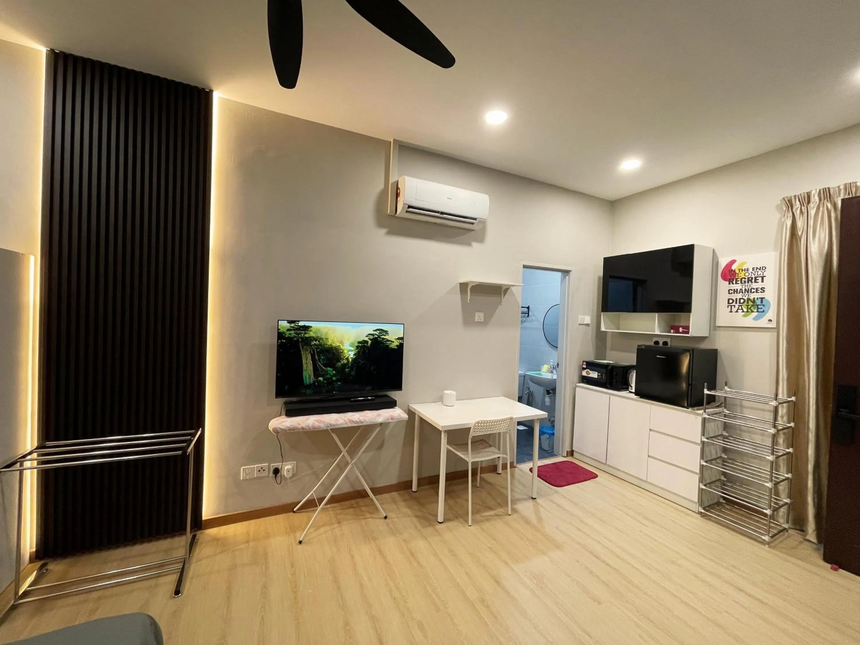 Communal lounge/ TV room in Pacific Tower Petaling Jaya Near Jaya One, University Malaya, Columbia Hospital By My Homez