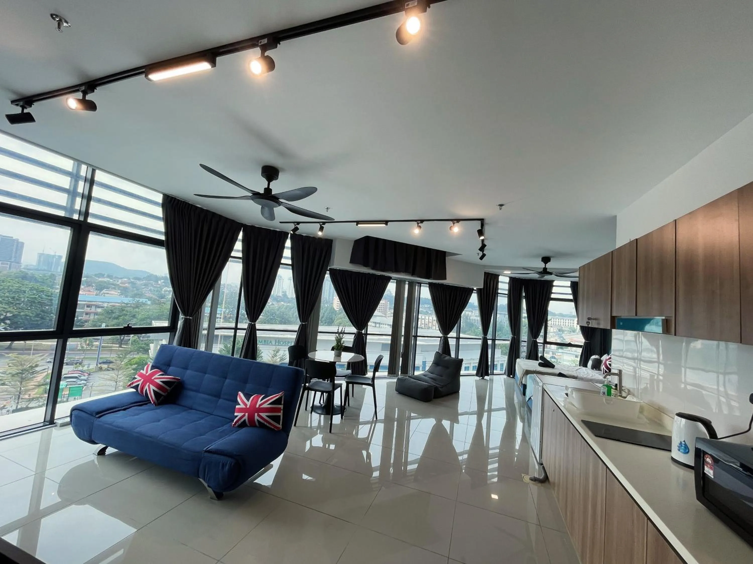 Kitchen or kitchenette in Pacific Tower Petaling Jaya Near Jaya One, University Malaya, Columbia Hospital By My Homez