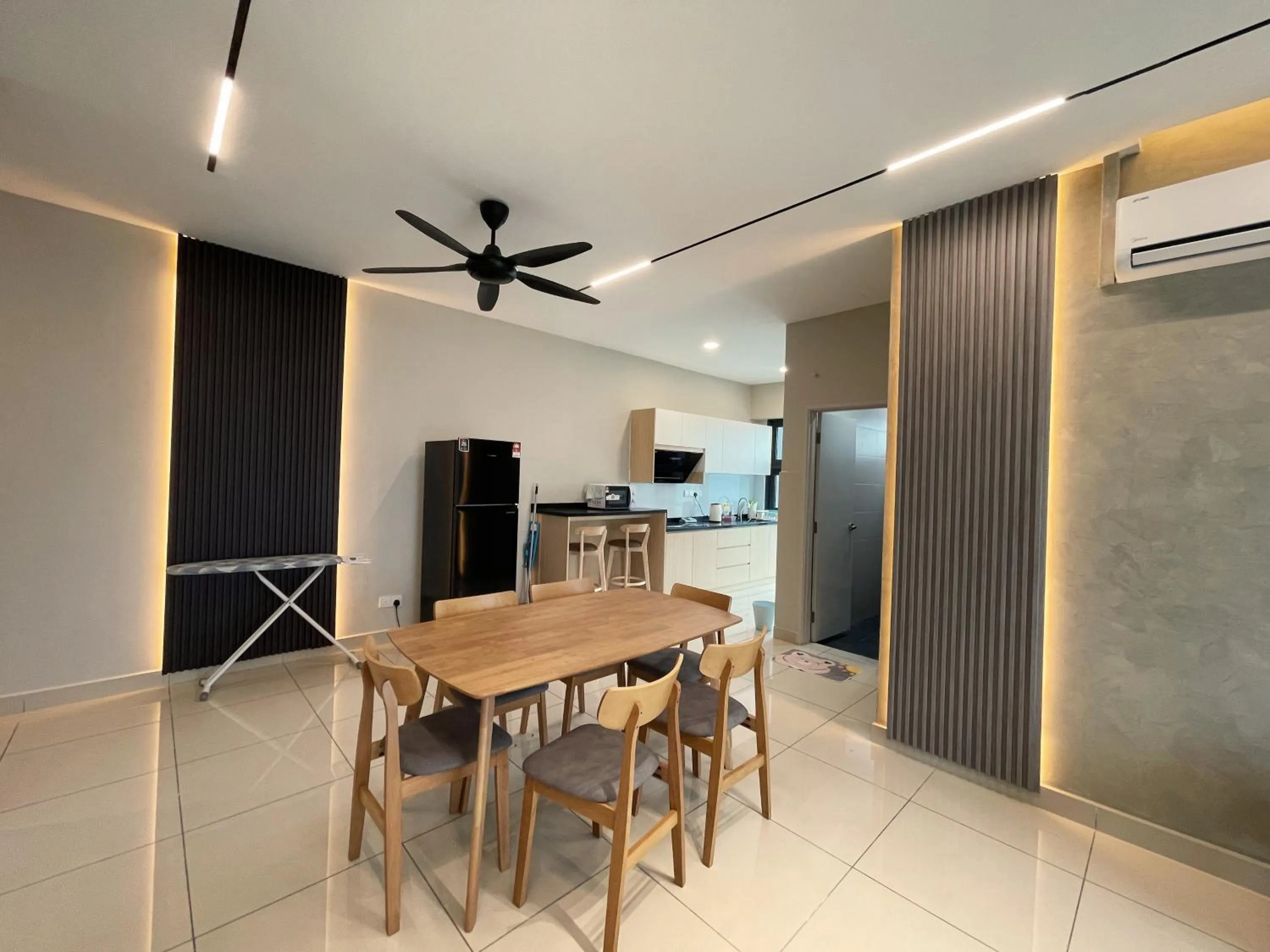 Kitchen or kitchenette in Pacific Tower Petaling Jaya Near Jaya One, University Malaya, Columbia Hospital By My Homez