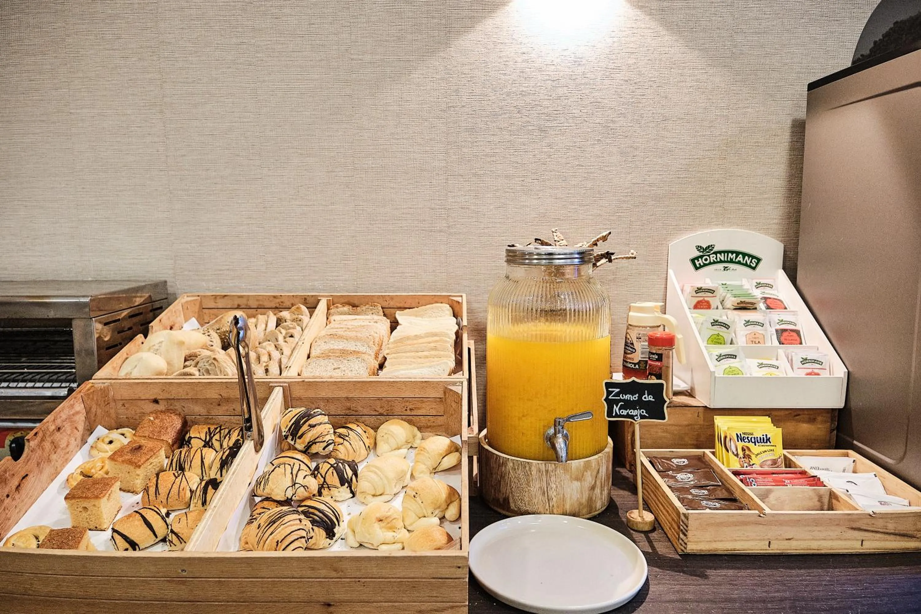 Breakfast in Hotel Ciudad de Compostela