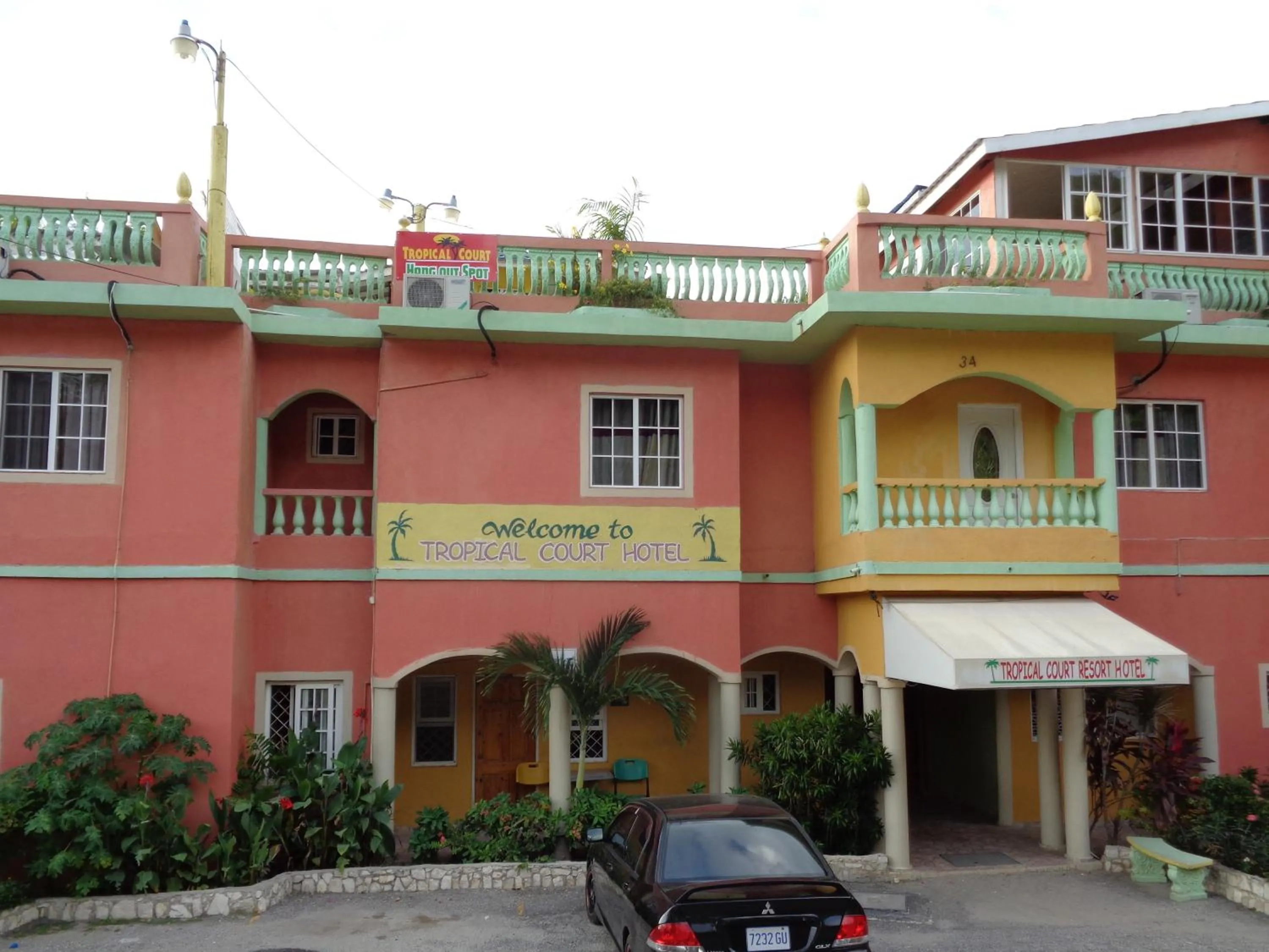 Property building in Tropical Court Hotel