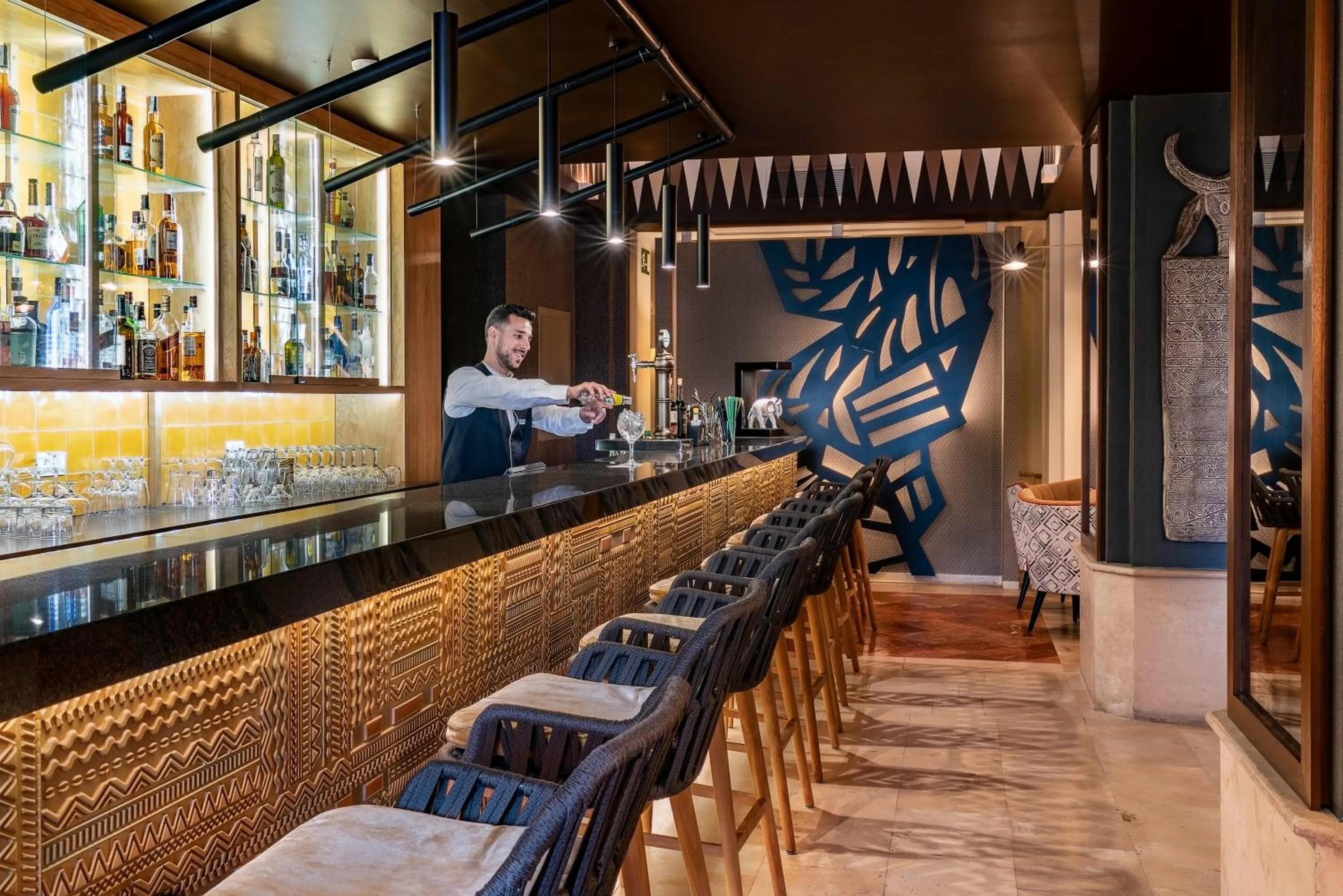 Lounge or bar in Vincci Selección La Plantación del Sur