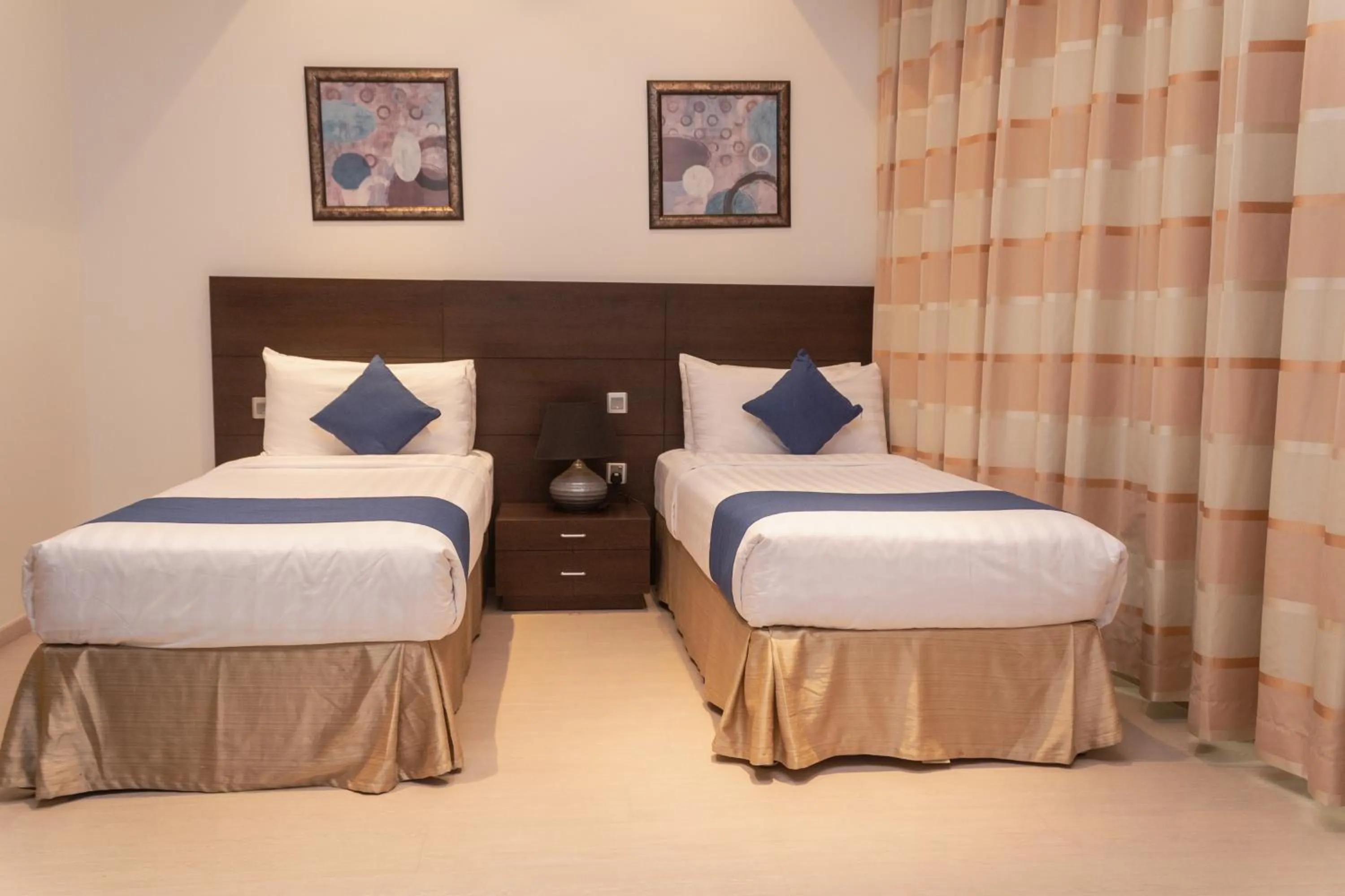 Bed in Butterfly Residence