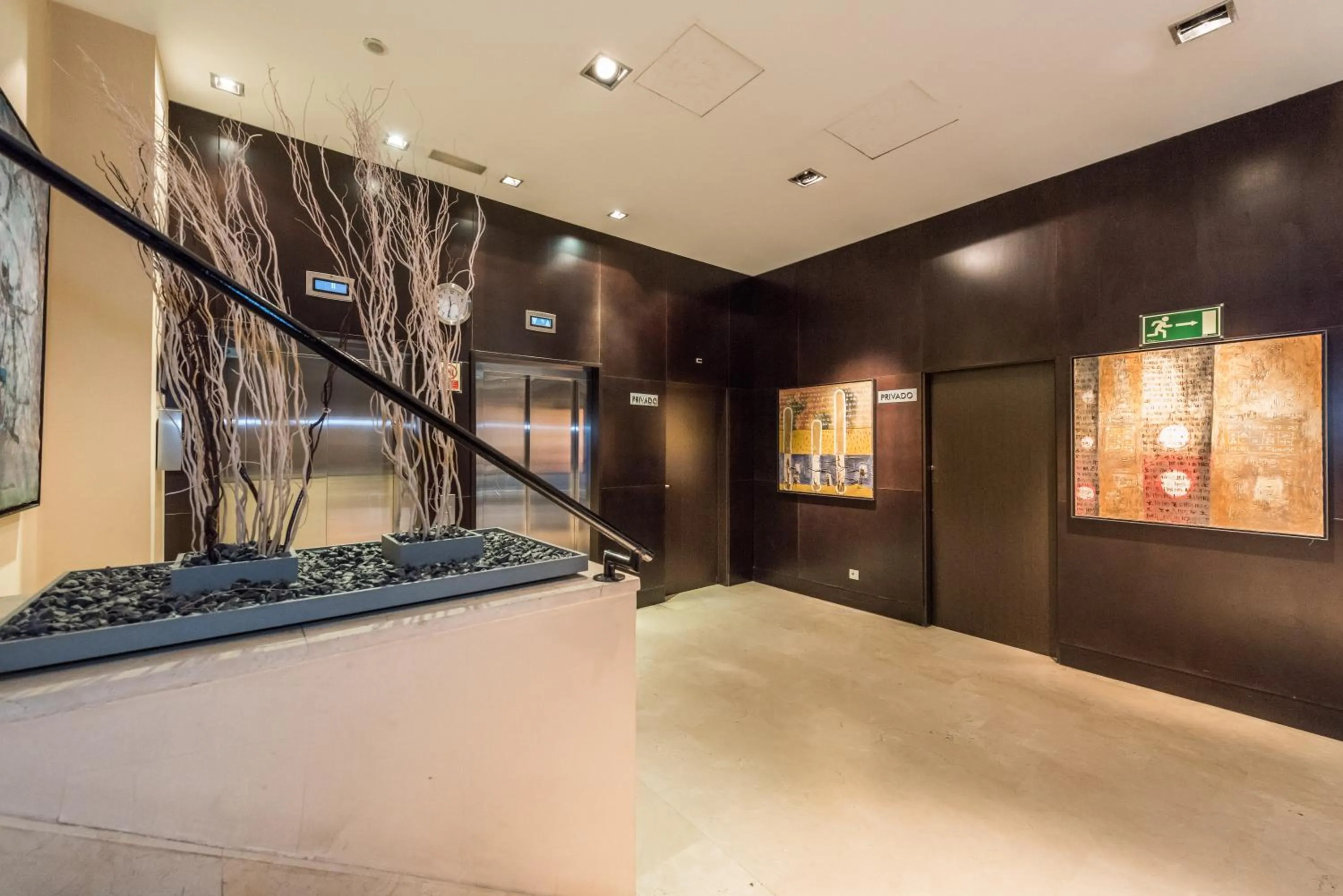 Lobby or reception in Hotel Mercader