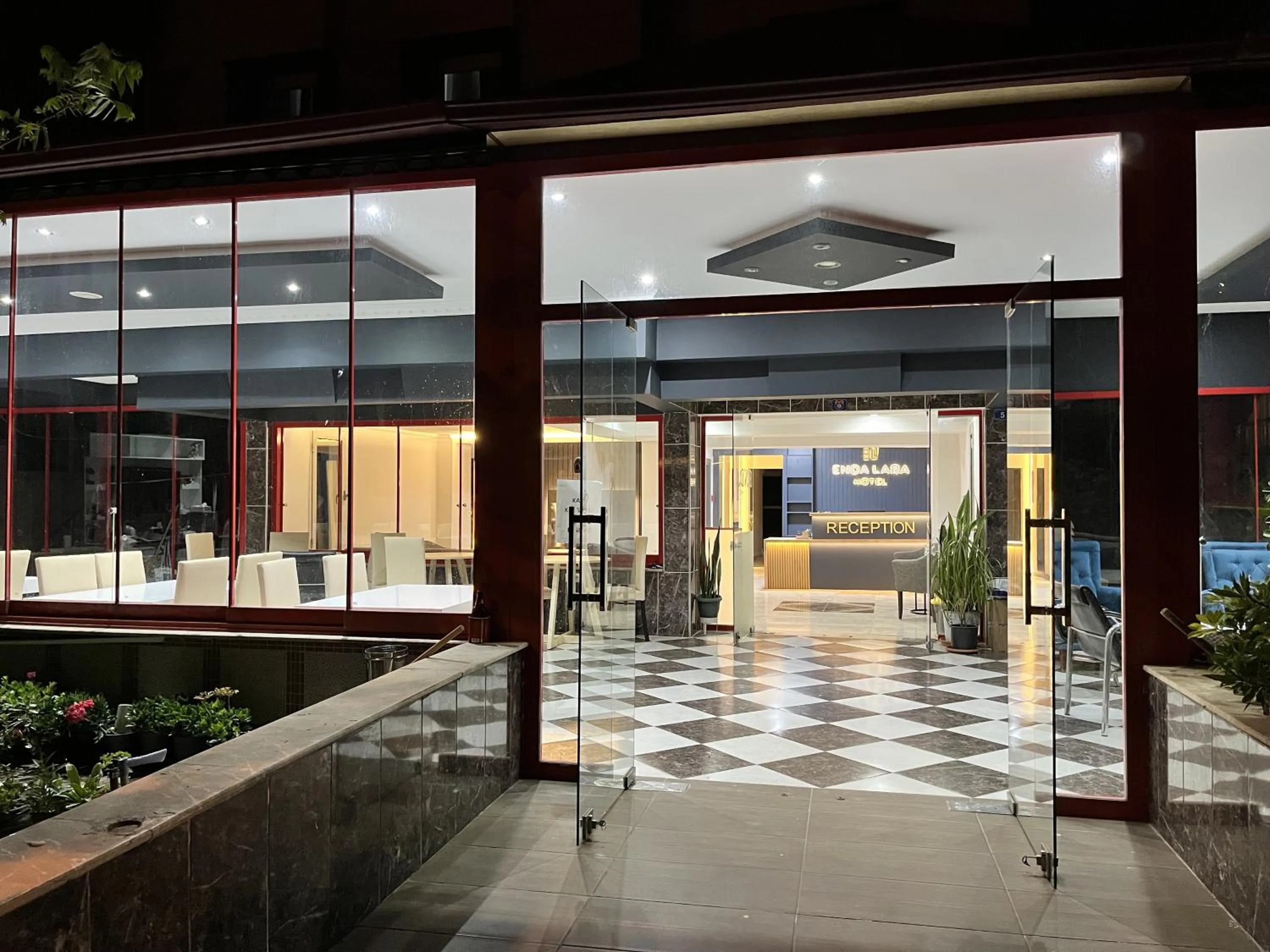 Lobby or reception in Enda Lara Hotel