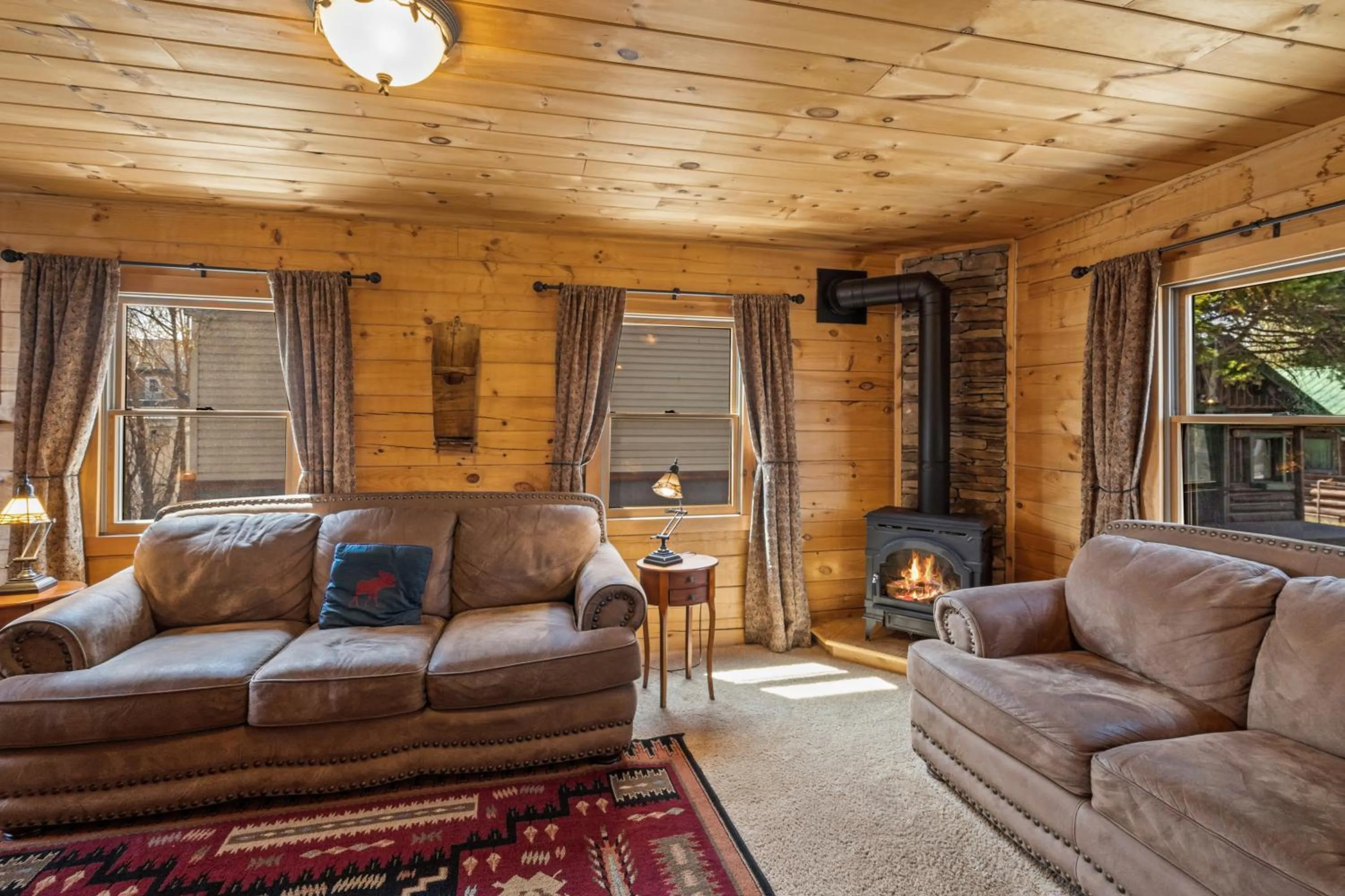 TV and multimedia in The Bucking Moose